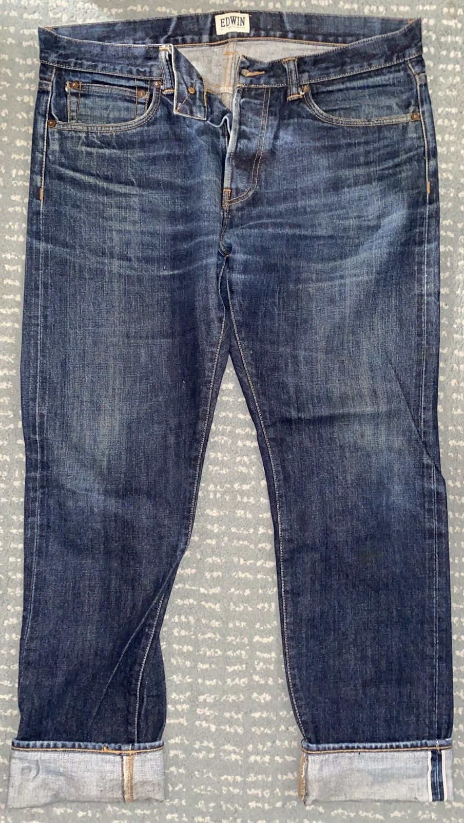 Edwin Edwin - Japanese Selvedge Jeans - W36” L32” Size US 36 / EU 52 - 1 Thumbnail