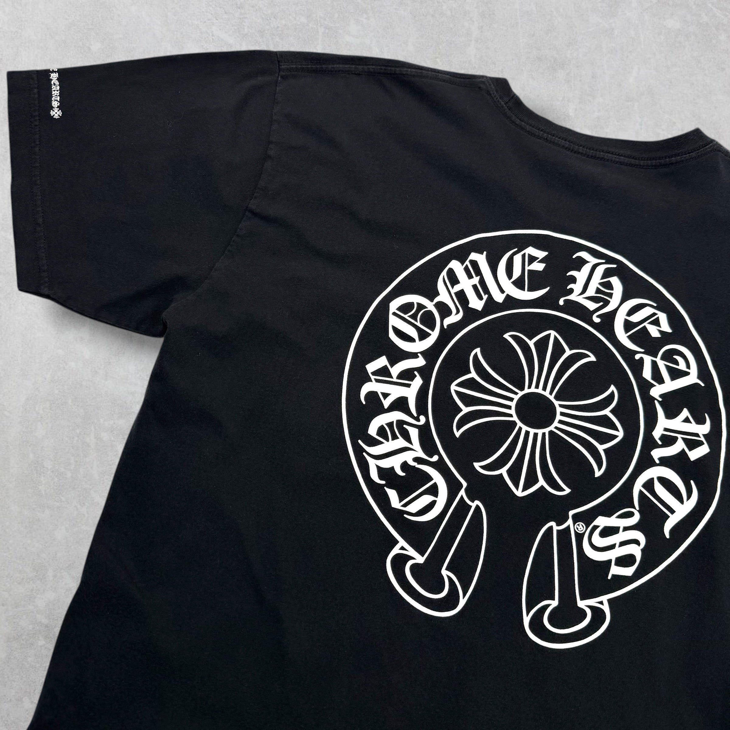 Chrome Hearts Chrome Hearts Horseshoe Logo Tee Black XL Size US XL / EU 56 / 4 - 3 Thumbnail