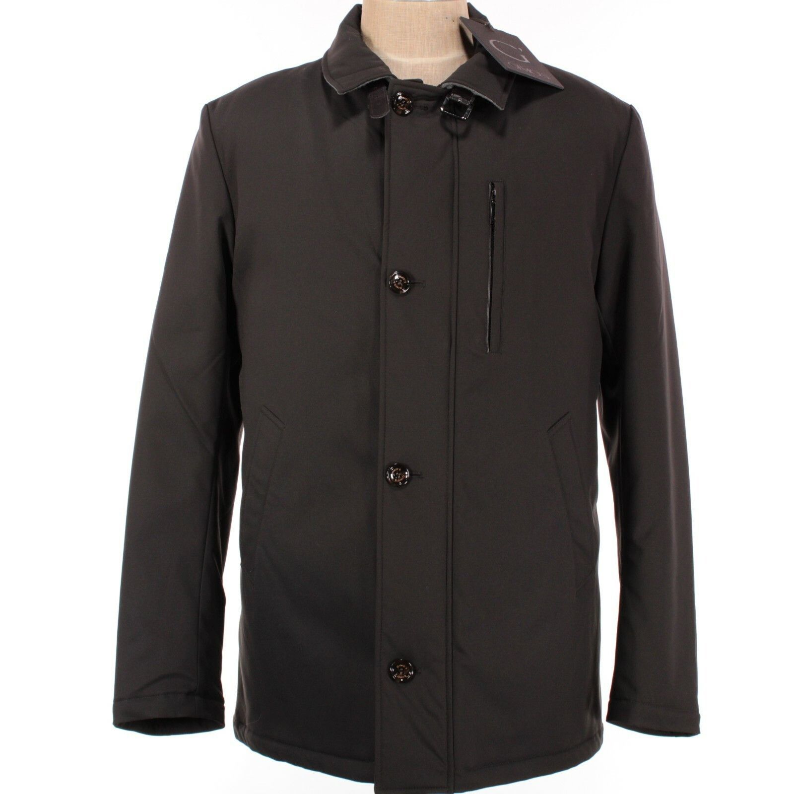 Gimo's Jacket Size L US In Brown Polyester