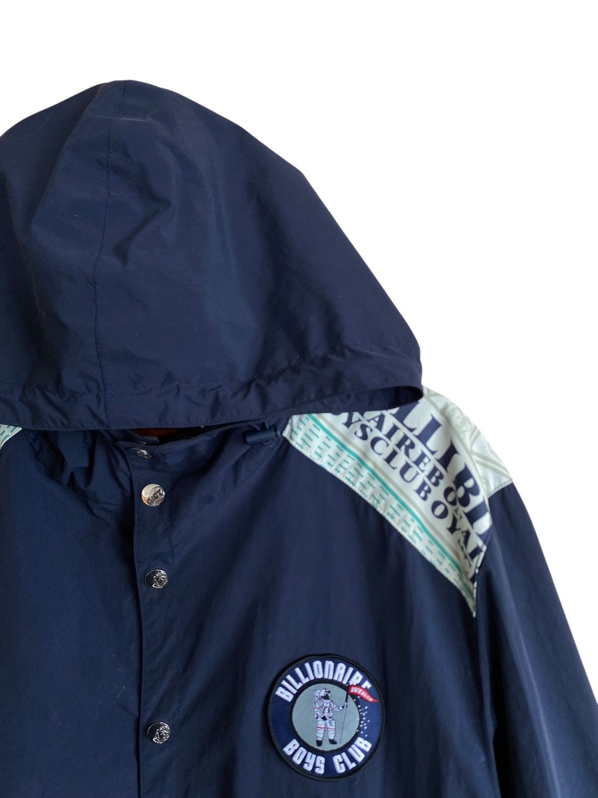 Billionaire Boys Club Rare Vintage Billionaire Boys Club Snap Button Hoodie 2000s Size US M / EU 48-50 / 2 - 5 Thumbnail