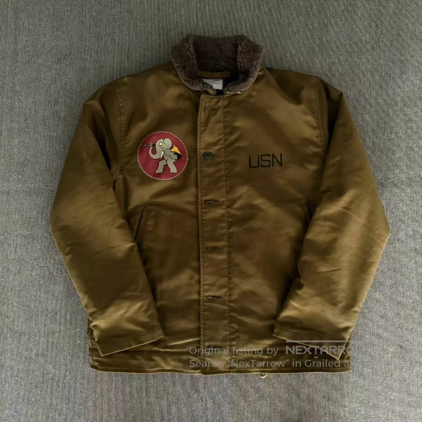Pherrow's Pherrow's USN N1 Canvas Jacket. Size US S / EU 44-46 / 1 - 1 Thumbnail