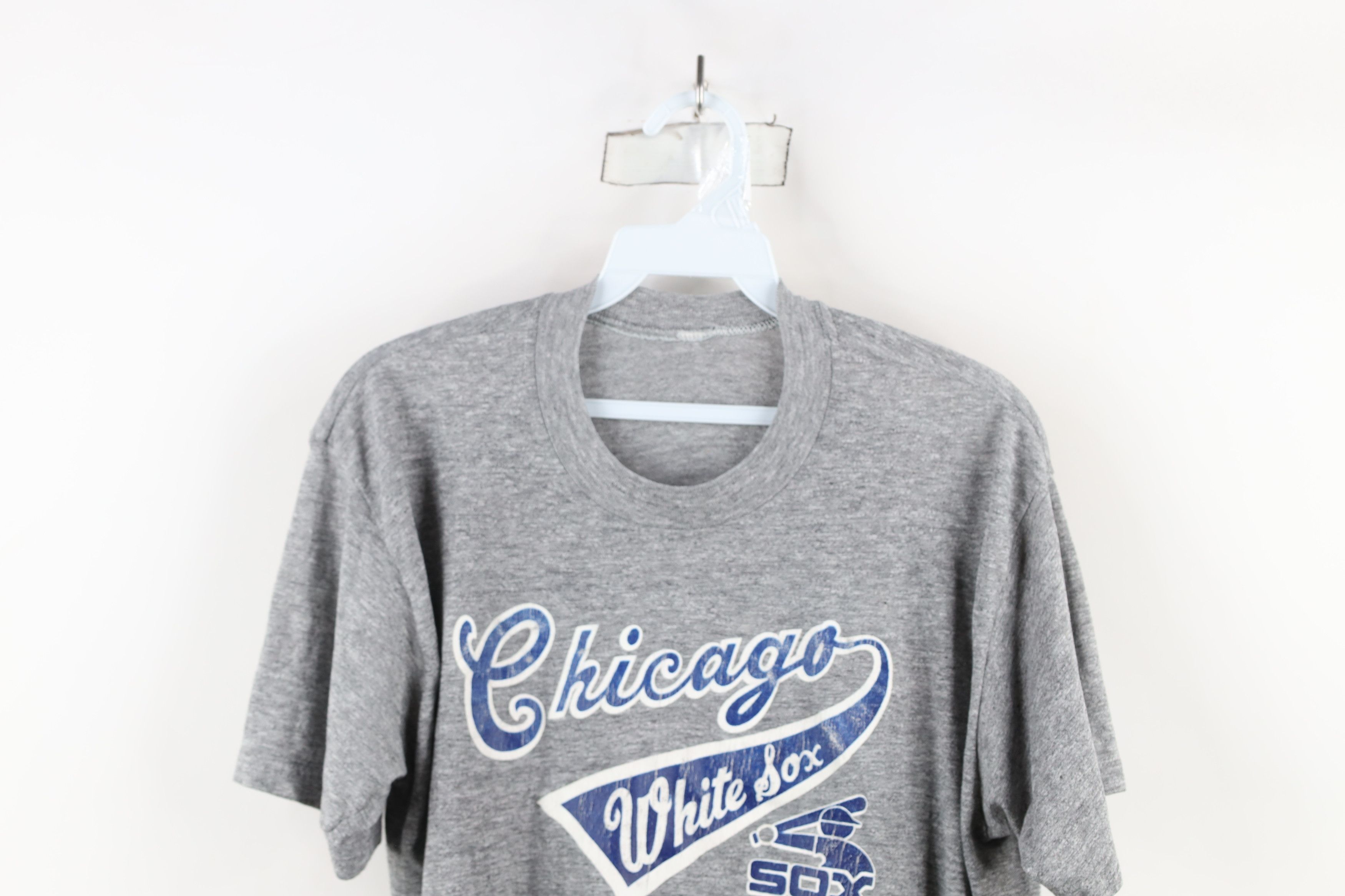 Vintage Vintage 70s Triblend Chicago White Sox Baseball T-Shirt USA Size US M / EU 48-50 / 2 - 2 Thumbnail