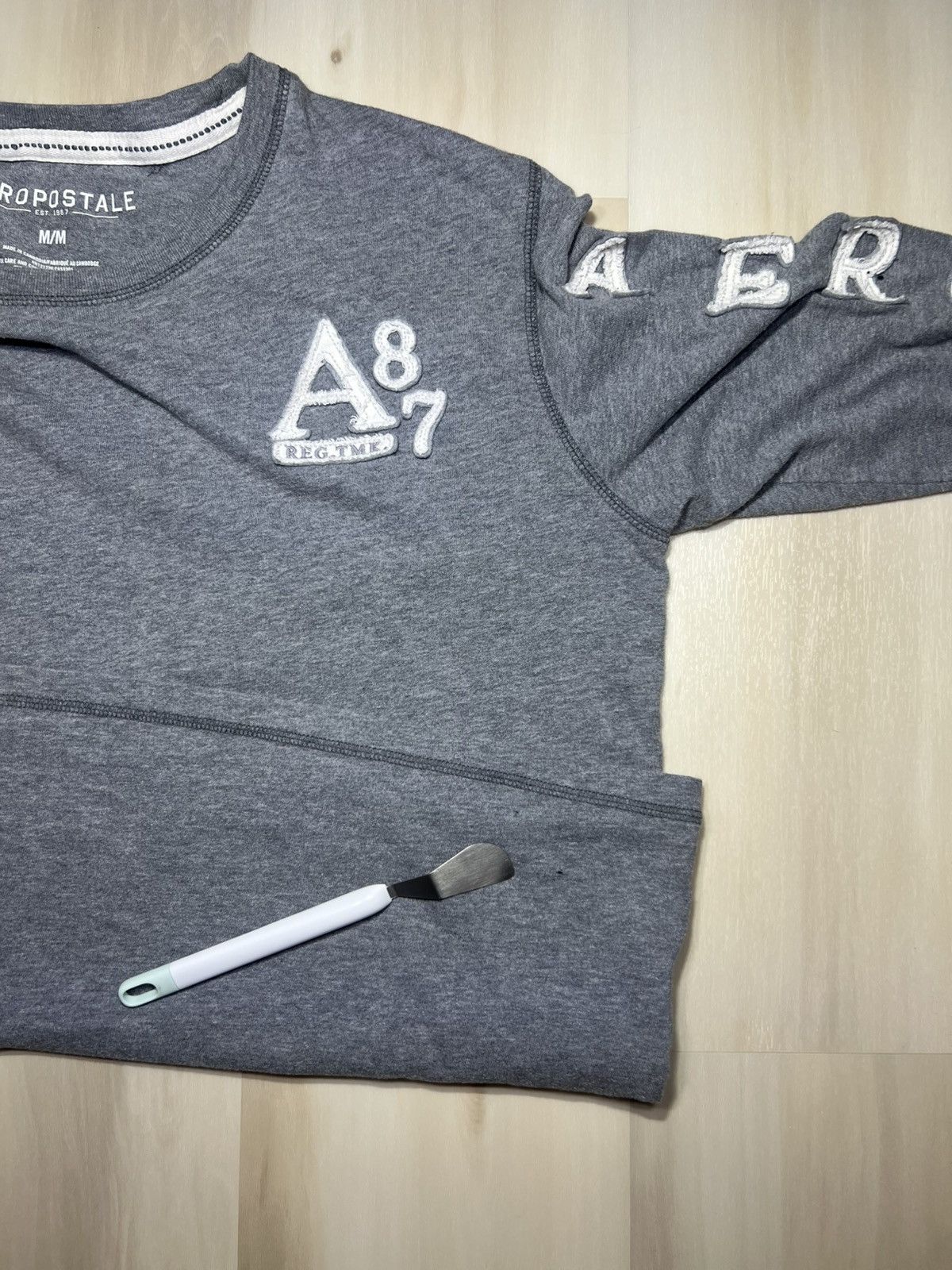 Aeropostale Aeropostale Mens T Shirt Sz Medium Long Sleeve Crew Neck Y2K Size US M / EU 48-50 / 2 - 9 Thumbnail