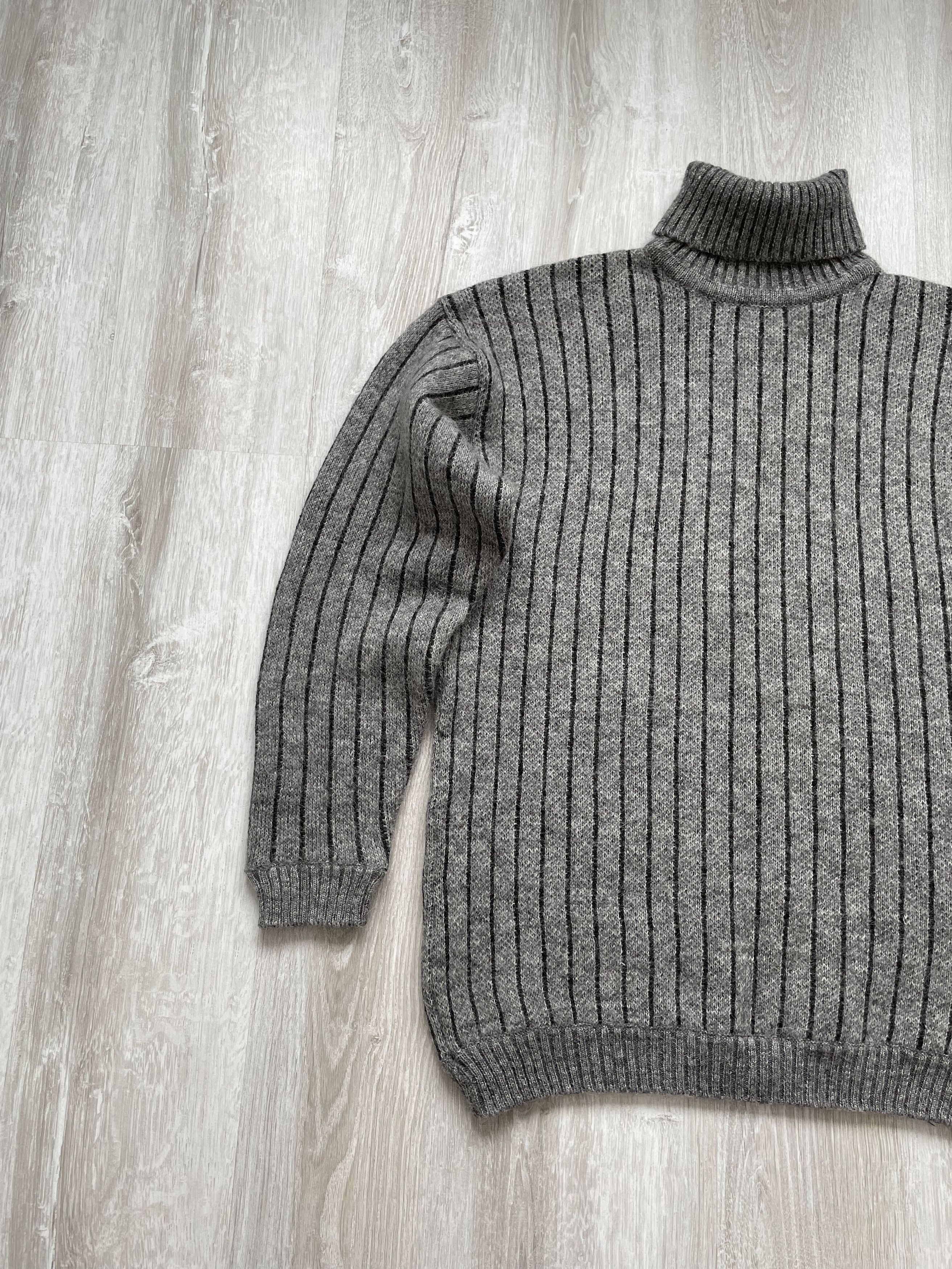 Other Vintage Oversized Knit Wool Sweater Higt Neck Size US M / EU 48-50 / 2 - 7 Thumbnail