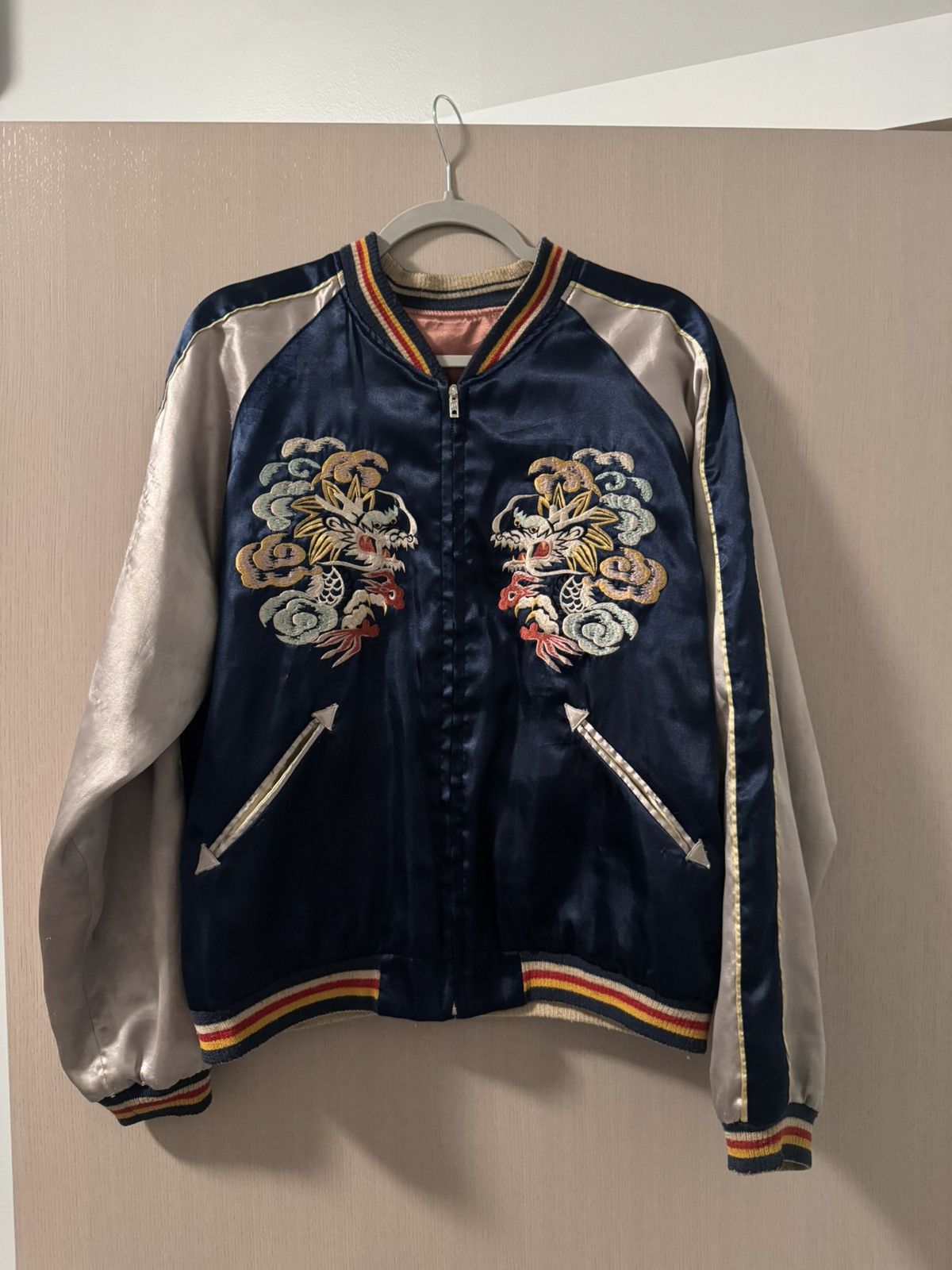 Tailor Toyo Tailor Toyo reversible Sukajan jacket Size US XL / EU 56 / 4 - 1 Thumbnail