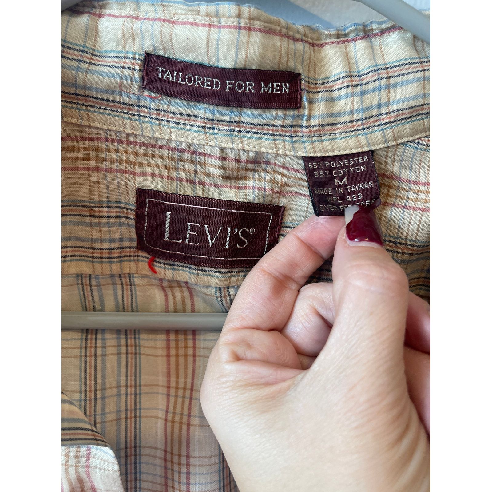 Levi's × Vintage Vintage Rare Levi's Stripe Button Down Short Sleeve Shirt Size US M / EU 48-50 / 2 - 4 Thumbnail