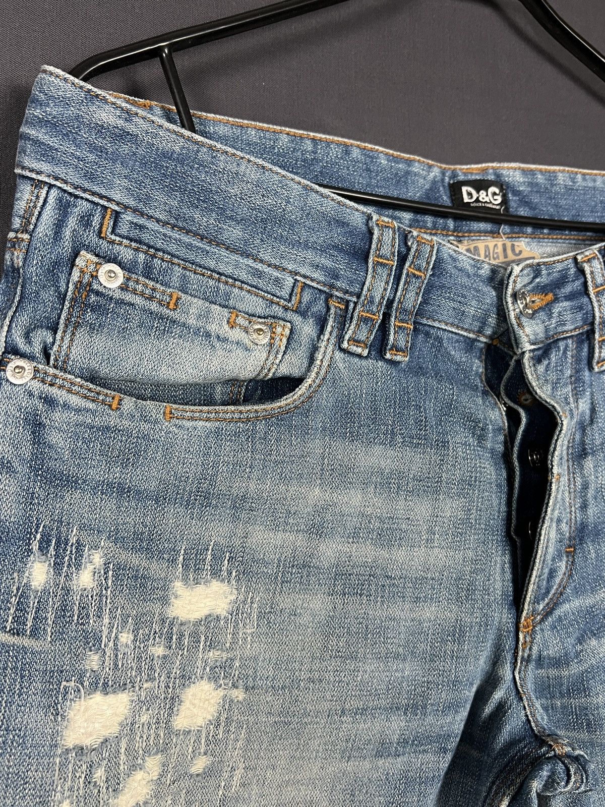 Dolce & Gabbana Vintage Dolce Gabbana D&G luxury men’s jeans Size US 31 - 5 Thumbnail