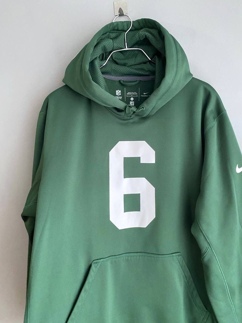 Nike Nike NFL New York Jets #6 Sanchez Men's Therma Fit Hoodie, L Size US L / EU 52-54 / 3 - 6 Thumbnail
