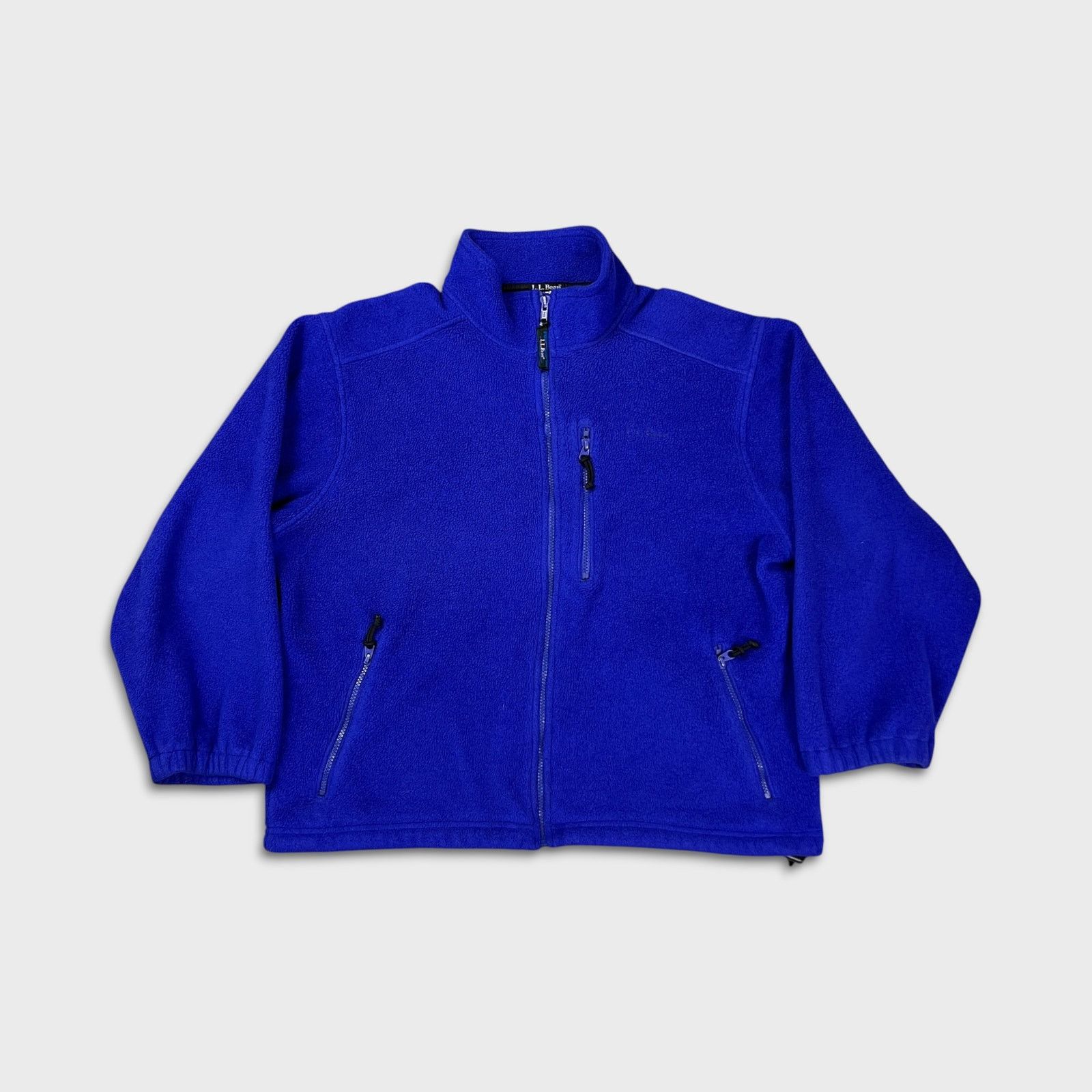 L.L. Bean × Vintage Vintage LL Bean Fleece Medium Full Zip Gorpcore 90s Jacket Size US M / EU 48-50 / 2 - 1 Thumbnail