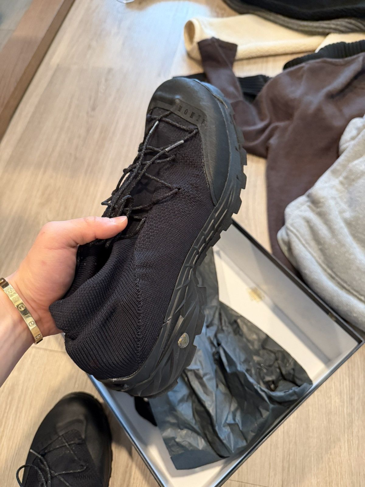 Demon Demon Black Sneaker Sz 44 Size US 10 / EU 43 - 8 Thumbnail