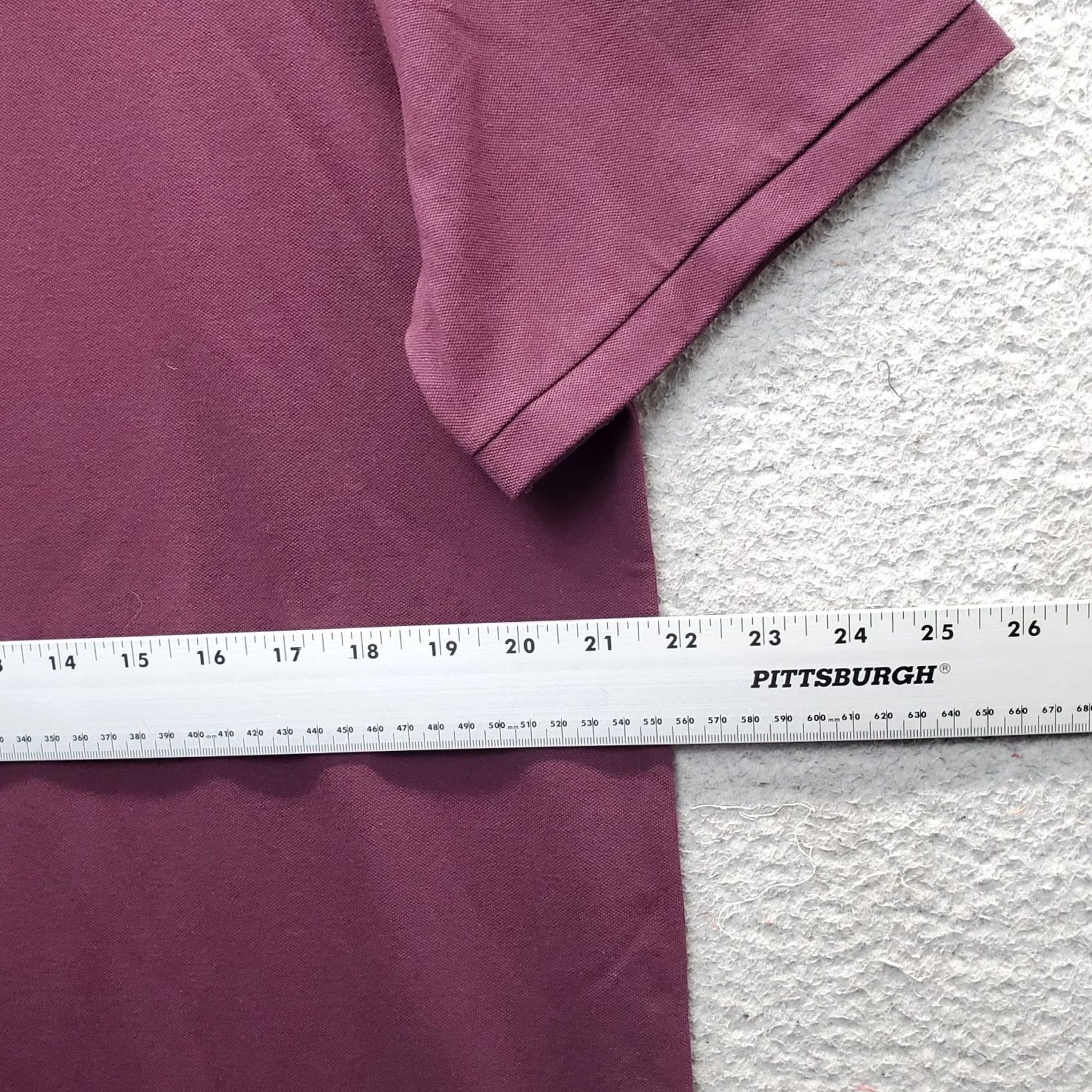 Vintage VRST Piping Club Polo Shirt Mens Large Burgundy Short Sleeve Moisture Wicking Size US L / EU 52-54 / 3 - 4 Thumbnail