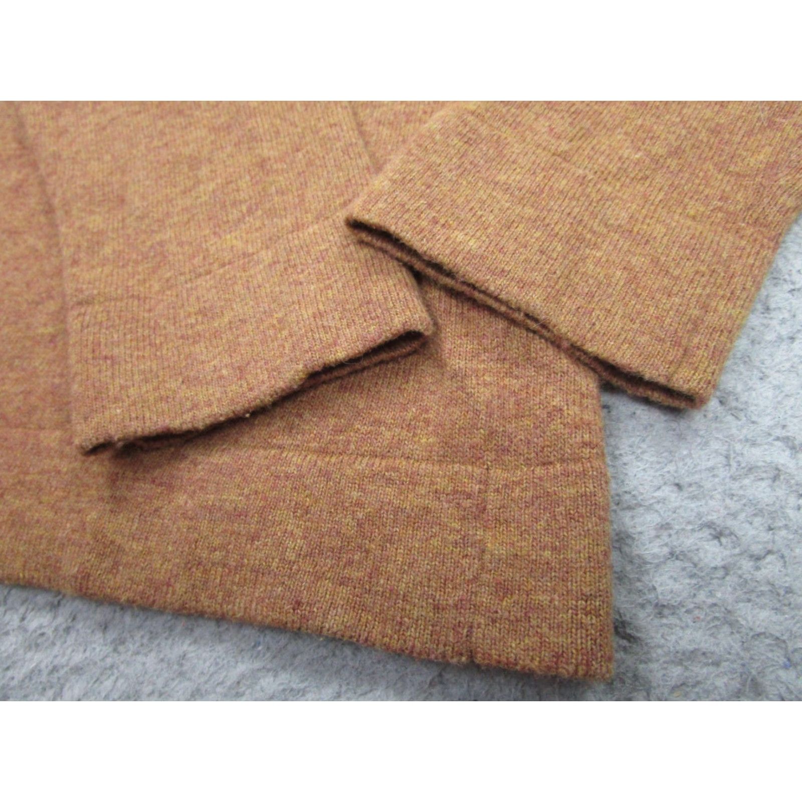 J.Crew J.Crew Teddie Sweater Womens XS Brown Wool Blend Pullover Knit Crew Neck Long Sleeve Solid All Seasons Size XS / US 0-2 / IT 36-38 - 5 Thumbnail