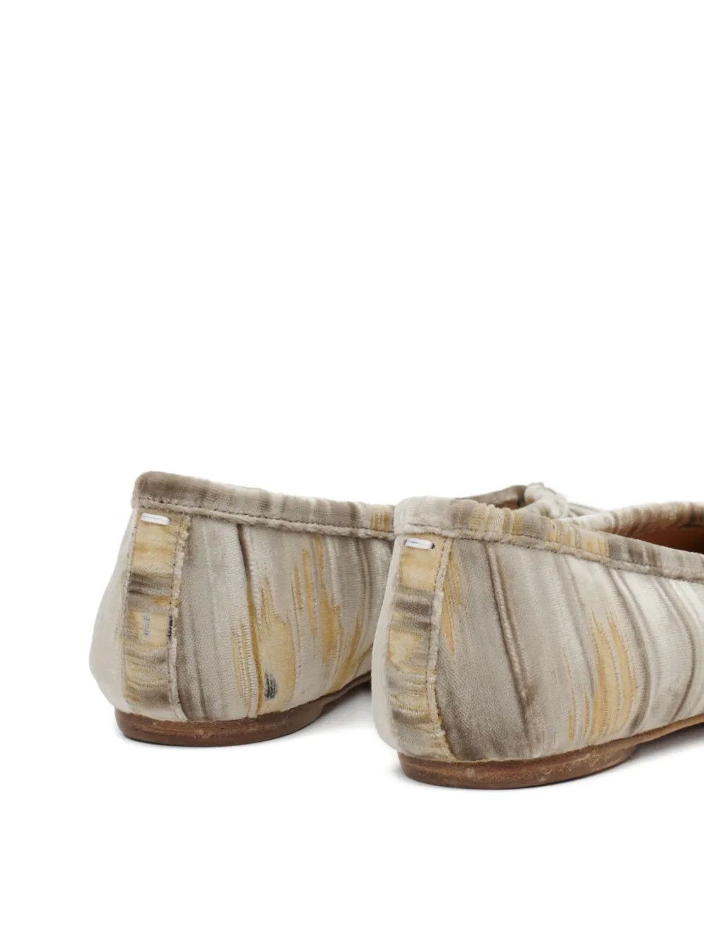 Maison Margiela o1w1db10526 Tabby Toe Flats in Beige/Multi Size US 7 / IT 37 - 5 Thumbnail
