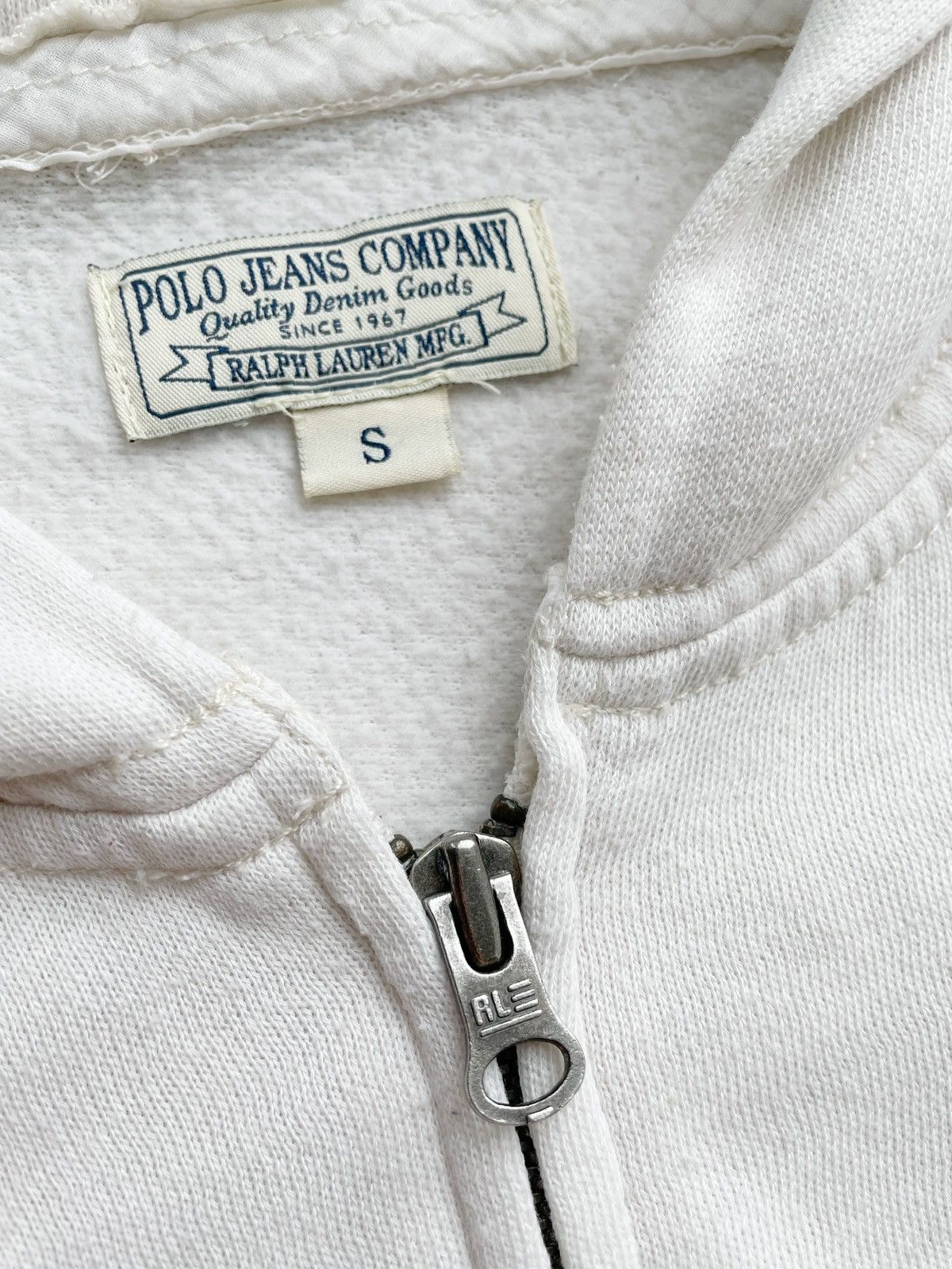 Polo Ralph Lauren Men's vintage zippered hoodie Ralph Lauren polo Size S Size US S / EU 44-46 / 1 - 5 Thumbnail