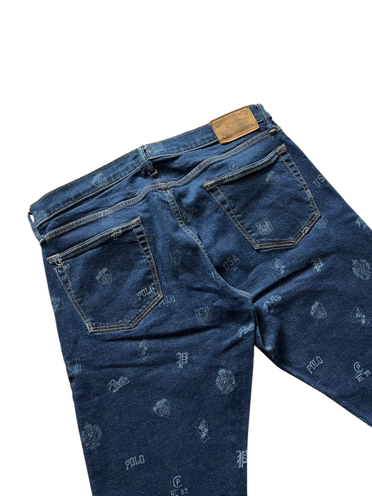 Polo Ralph Lauren Polo Ralph Lauren ‘The Sullivan Slim” Printed Jeans Size US 36 / EU 52 - 9 Thumbnail