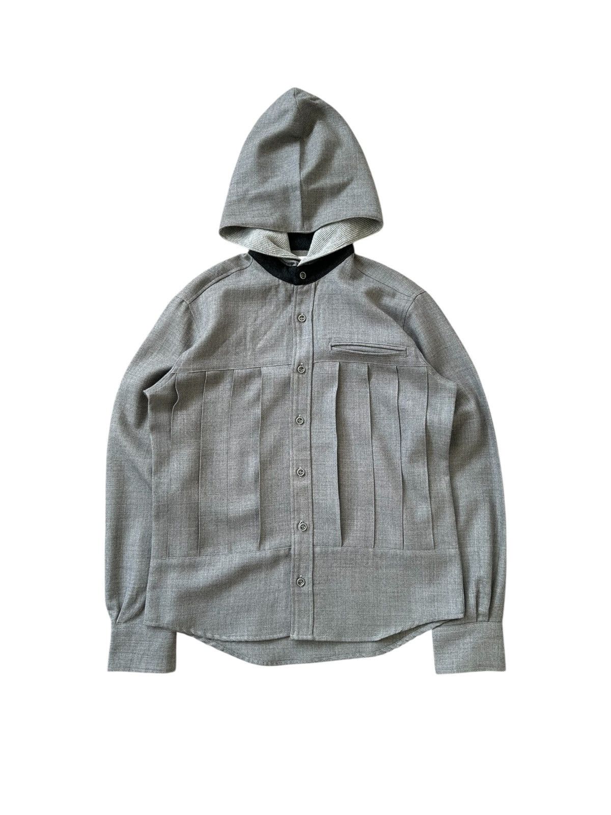 Slick 2006 A/W SINDEE button up shirt hoodie Size US M / EU 48-50 / 2 - 1 Thumbnail