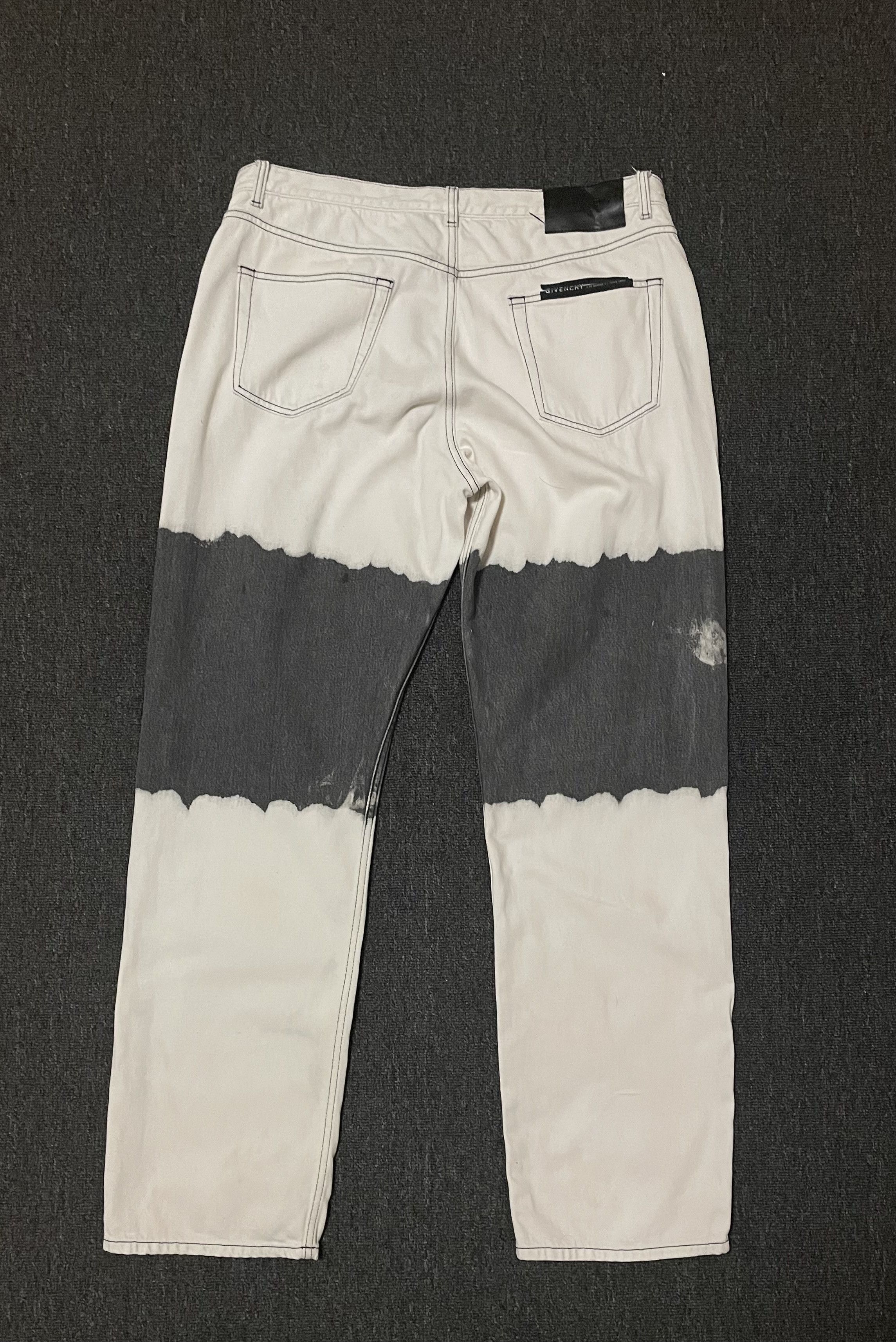 Givenchy Givenchy white tie-dye jeans oversize size 34 Size US 33 - 4 Thumbnail