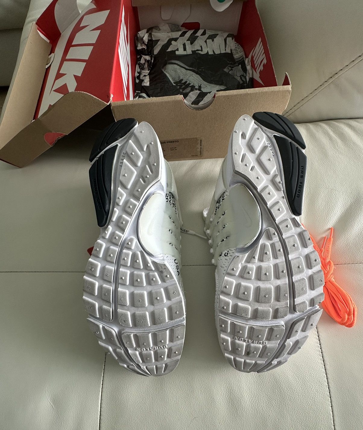 Nike Nike x Off-White Presto The Ten White Size US 10 / EU 43 - 8 Thumbnail