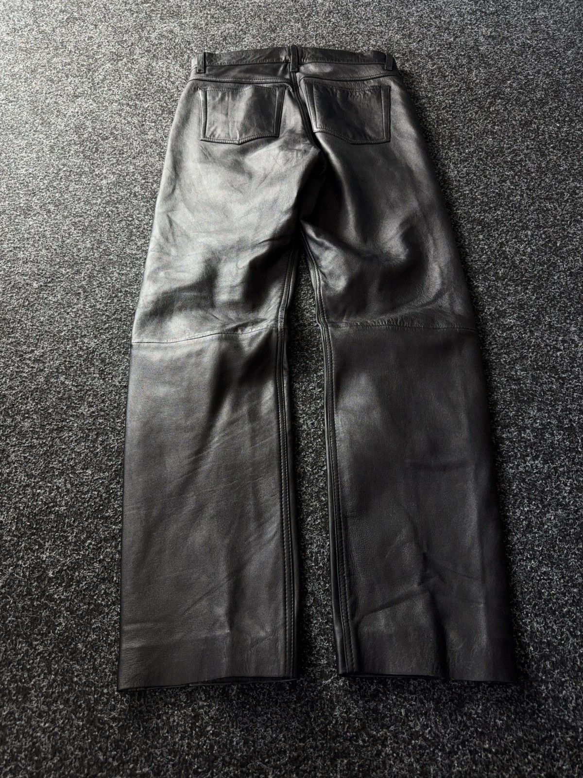 Japanese Brand Vtg Leather pants Japan style racing motor Y2K LGB Style Size US 30 / EU 46 - 14 Thumbnail