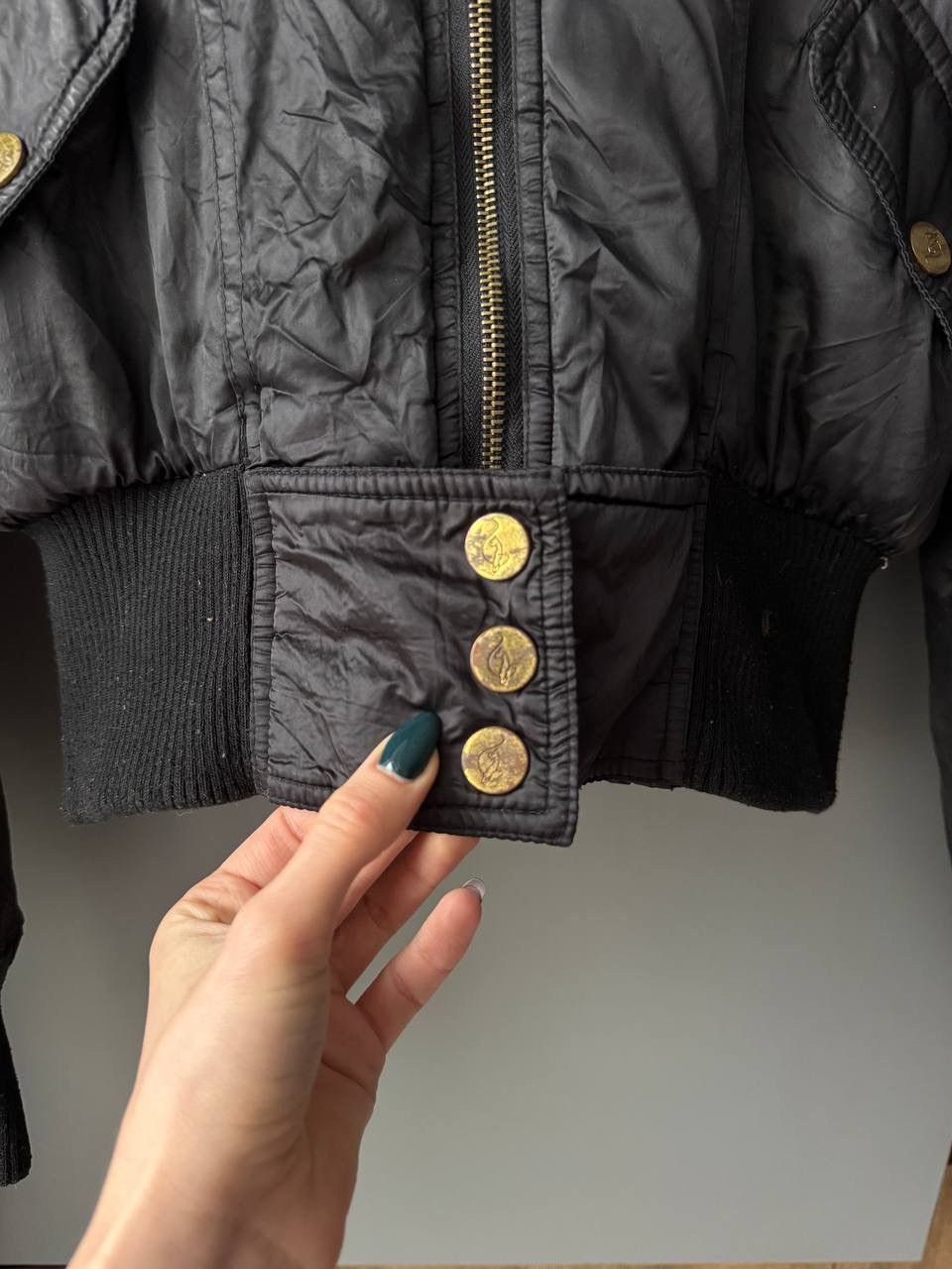 Vintage AvantGarde Archival Y2K N2B Cropped Hooded Faux Fur Bomber Size M / US 6-8 / IT 42-44 - 2 Thumbnail