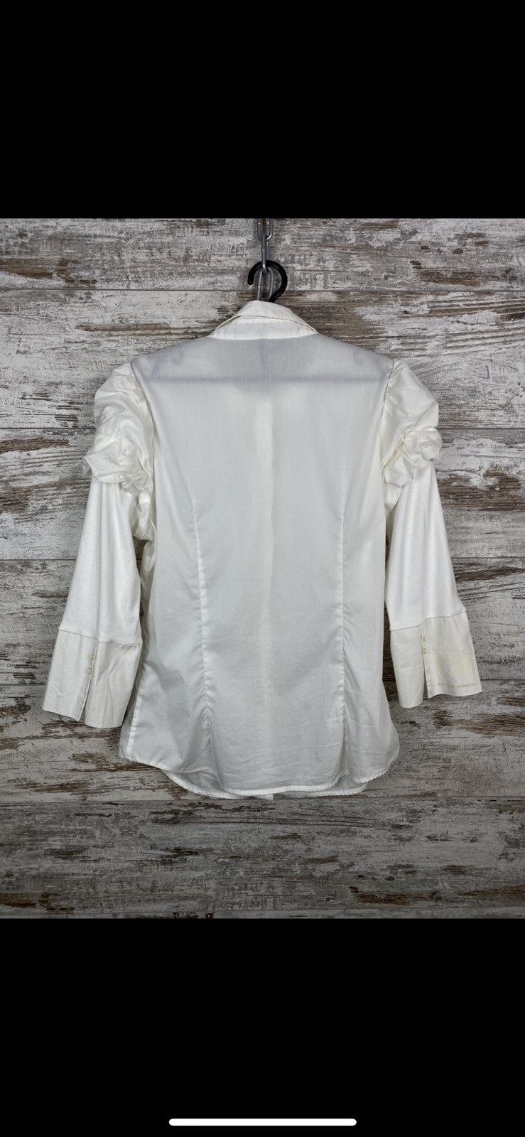 Cop Copine Womens Vintage Cop Copine Avant Garde Shirt Button Up Size S / US 4 / IT 40 - 8 Thumbnail