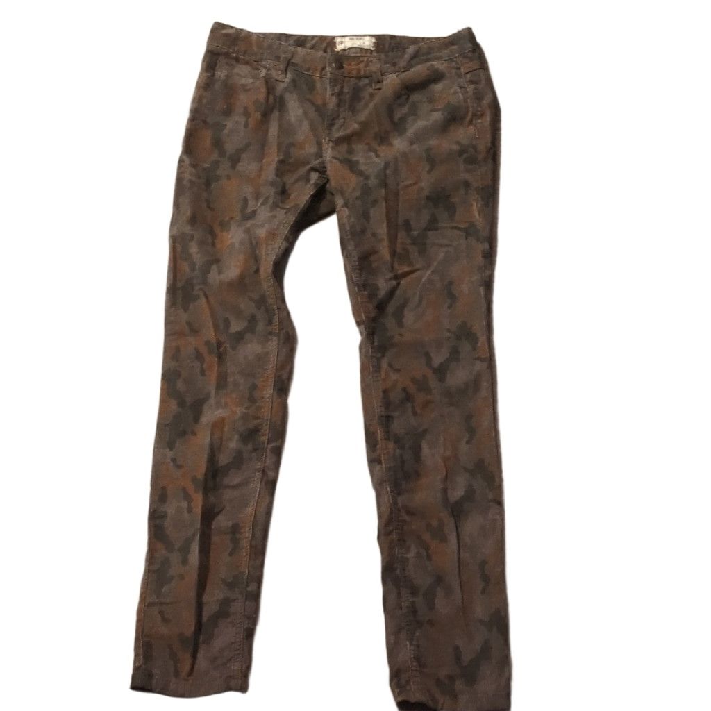 Free People Free People Camo Corduroy Jeans Size 28 Size 28" / US 6 / IT 42 - 2 Thumbnail