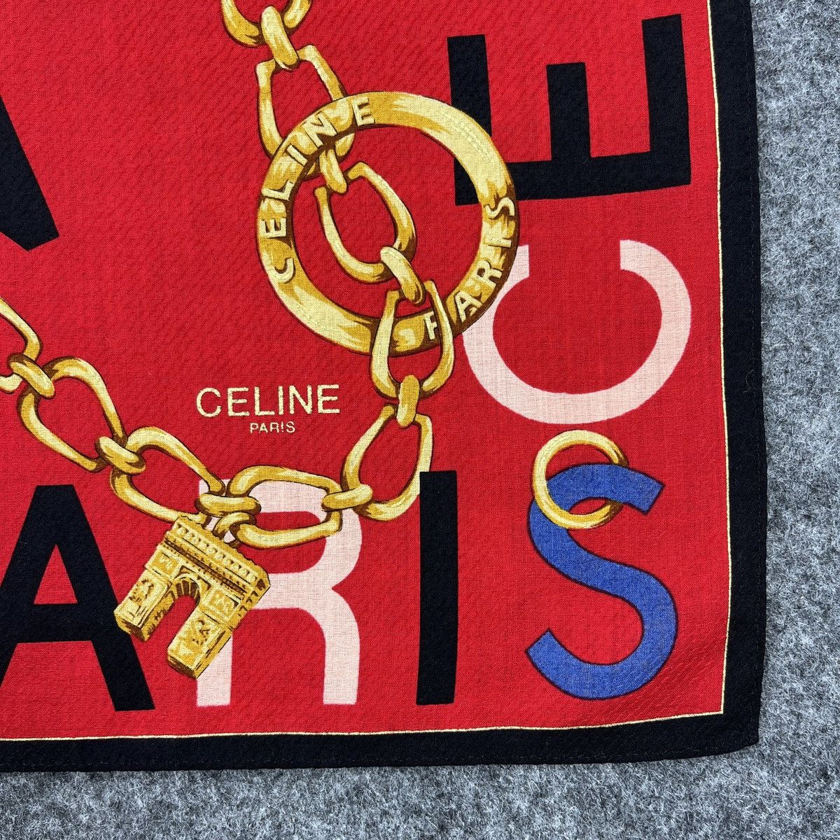 Celine Celine Handkerchief / Bandana / Neckerchief B1824 Size ONE SIZE - 2 Thumbnail