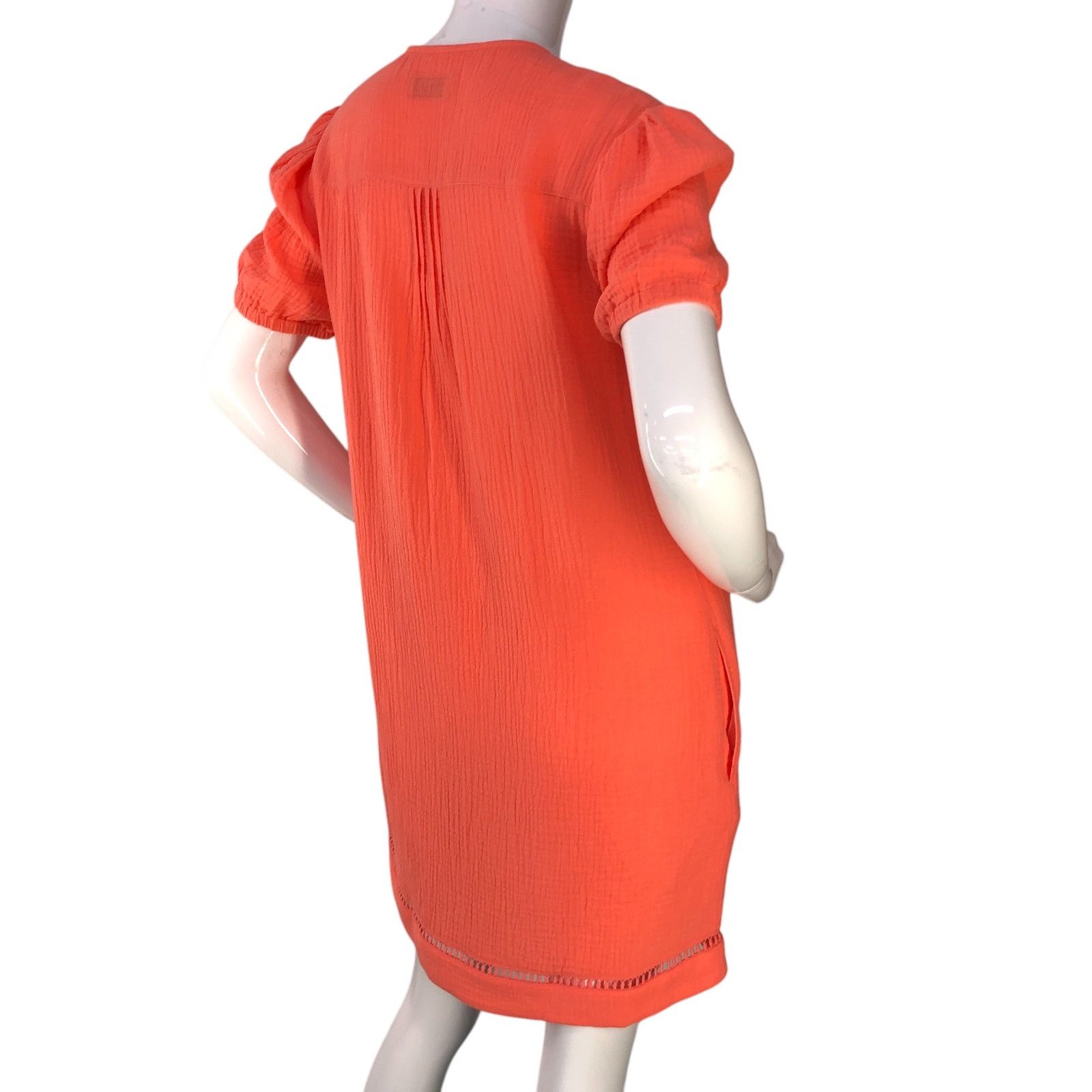 UNTUCKit Untuckit For Her Womens Size S Dress Kasey Gauze Coral Size S / US 4 / IT 40 - 8 Thumbnail