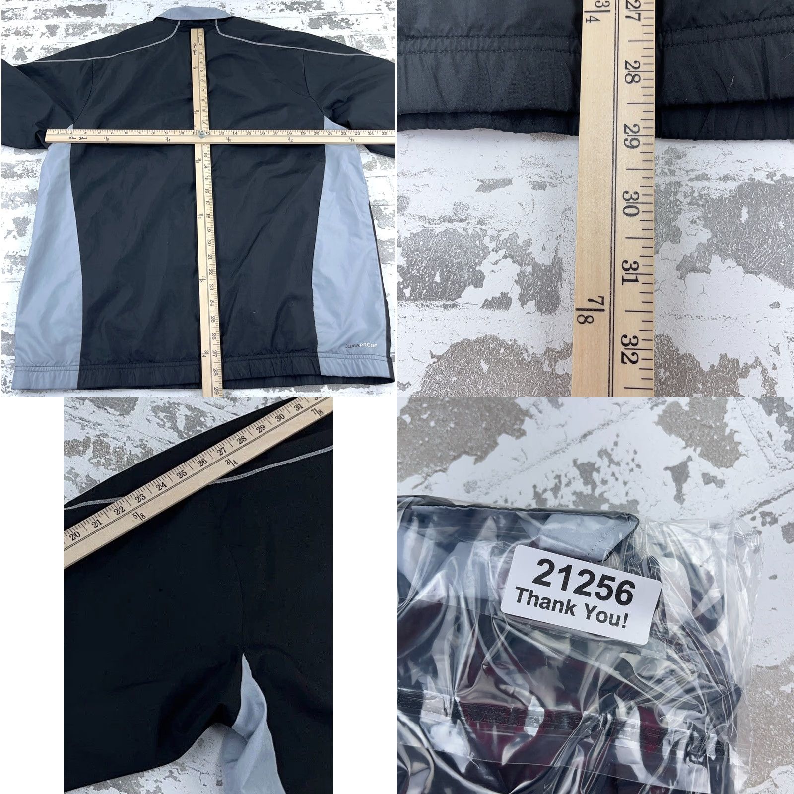 Adidas Adidas Jacket Men L Black Windbreaker Clima Proof 3 Stripes Size US L / EU 52-54 / 3 - 8 Thumbnail