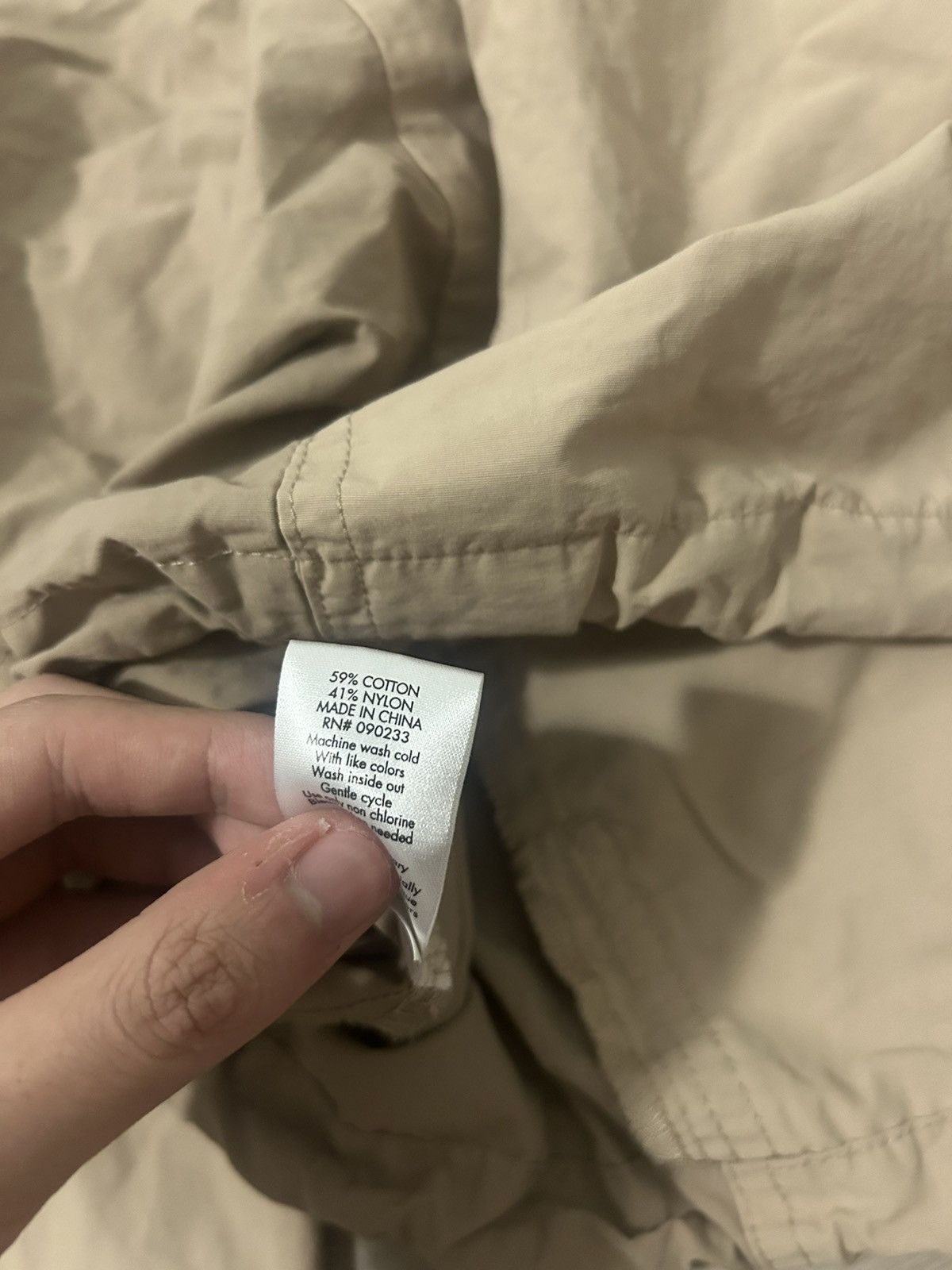 Pacsun Beige Pacsun Windbreaker Size US S / EU 44-46 / 1 - 9 Thumbnail