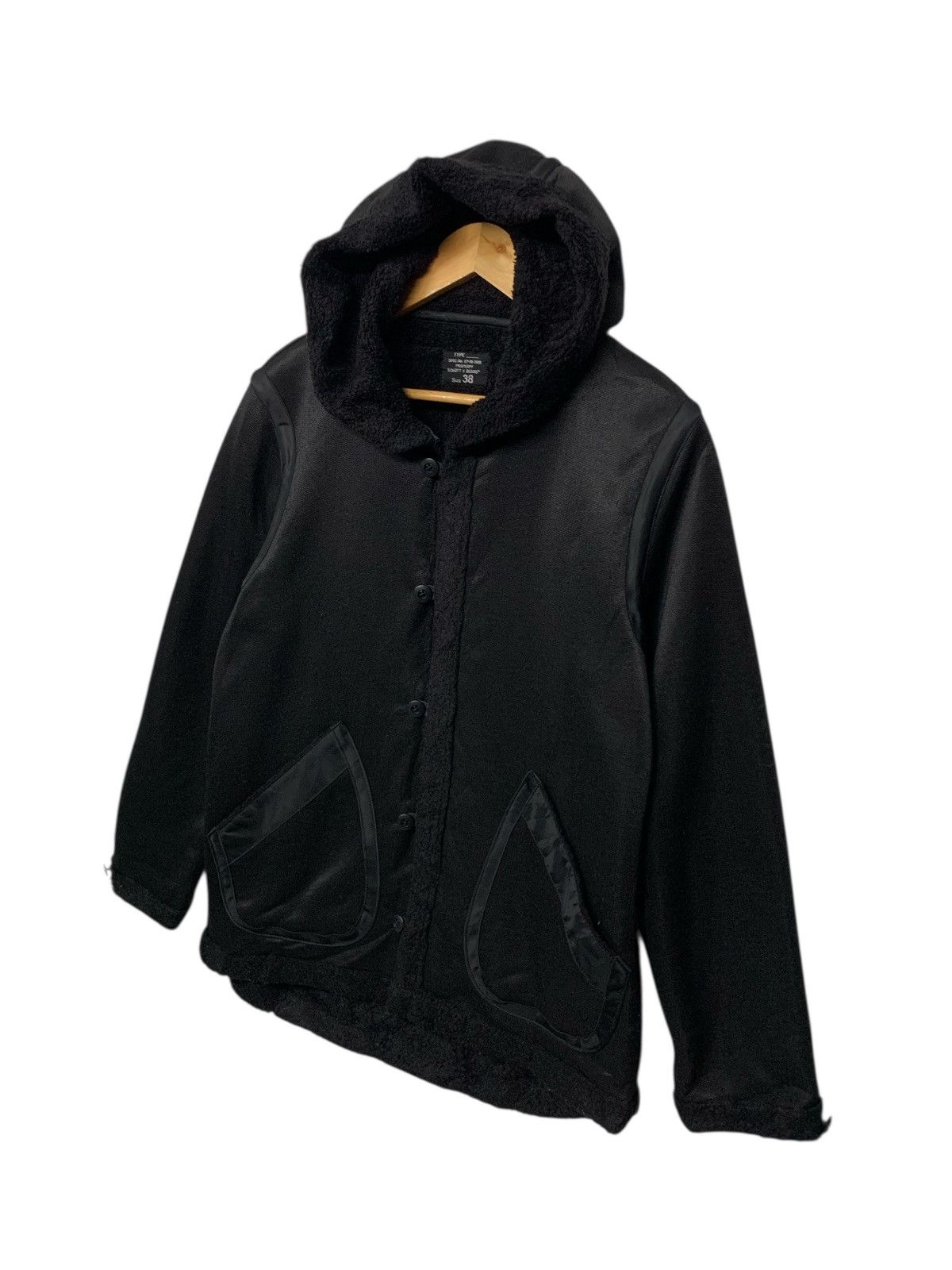 Schott Rare Schott X Beams Hoodie Button Ups Acrylic Jacket Size US M / EU 48-50 / 2 - 2 Thumbnail