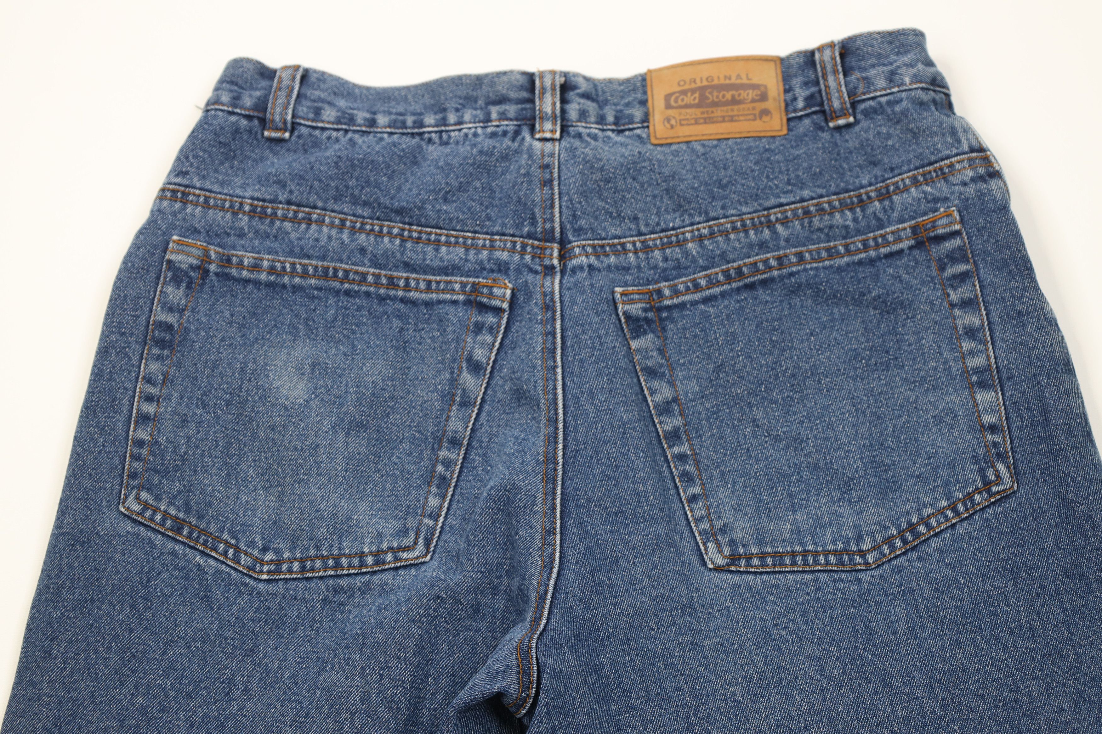 Vintage Vintage 90s Streetwear Lined Baggy Relaxed Denim Jeans Size US 32 / EU 48 - 10 Thumbnail