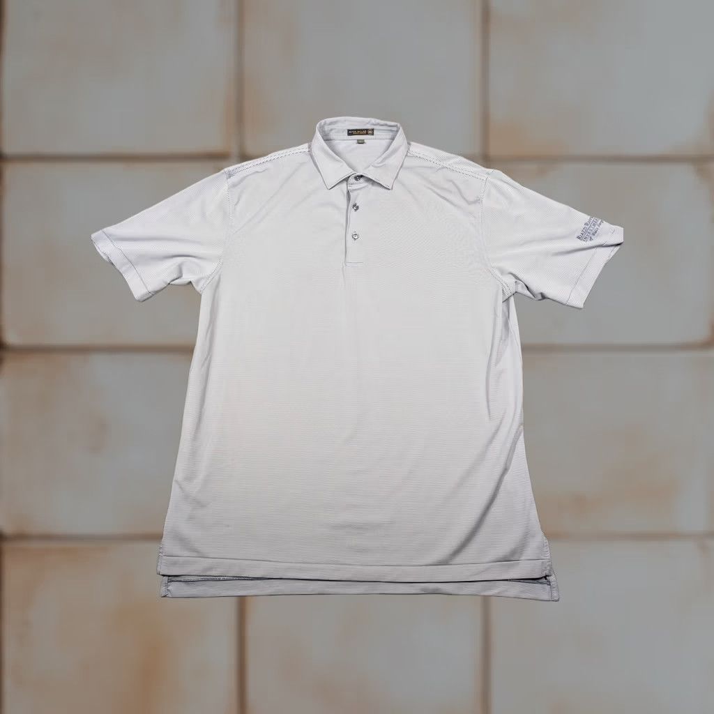 Peter Millar Peter Millar Polo Shirt Mens Large Blue Summer Comfort Striped Golf Performance Size US L / EU 52-54 / 3 - 1 Thumbnail