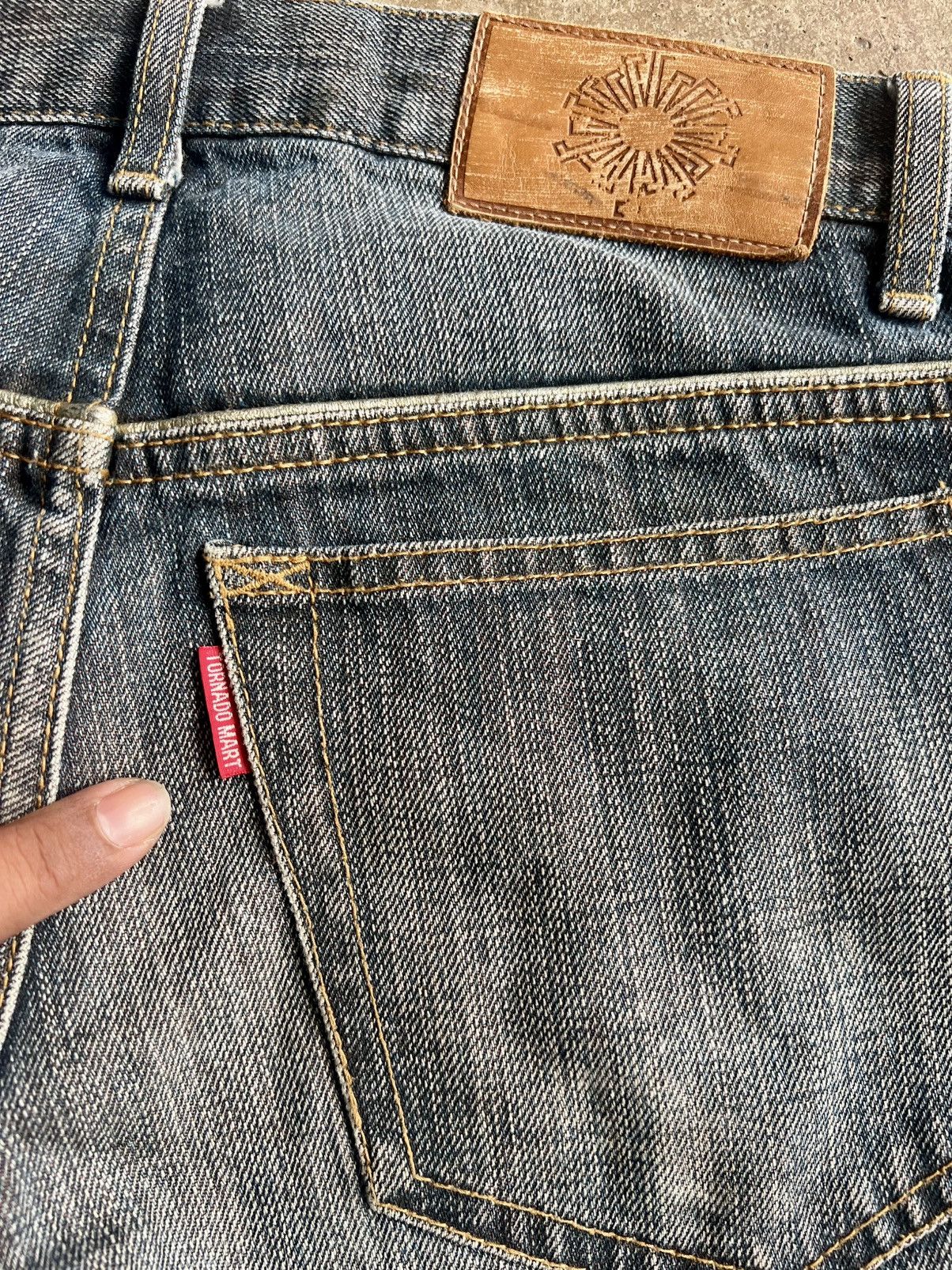 Tornado Mart Tornado Mart Clawmark Bootcut Jeans Size US 32 / EU 48 - 15 Thumbnail