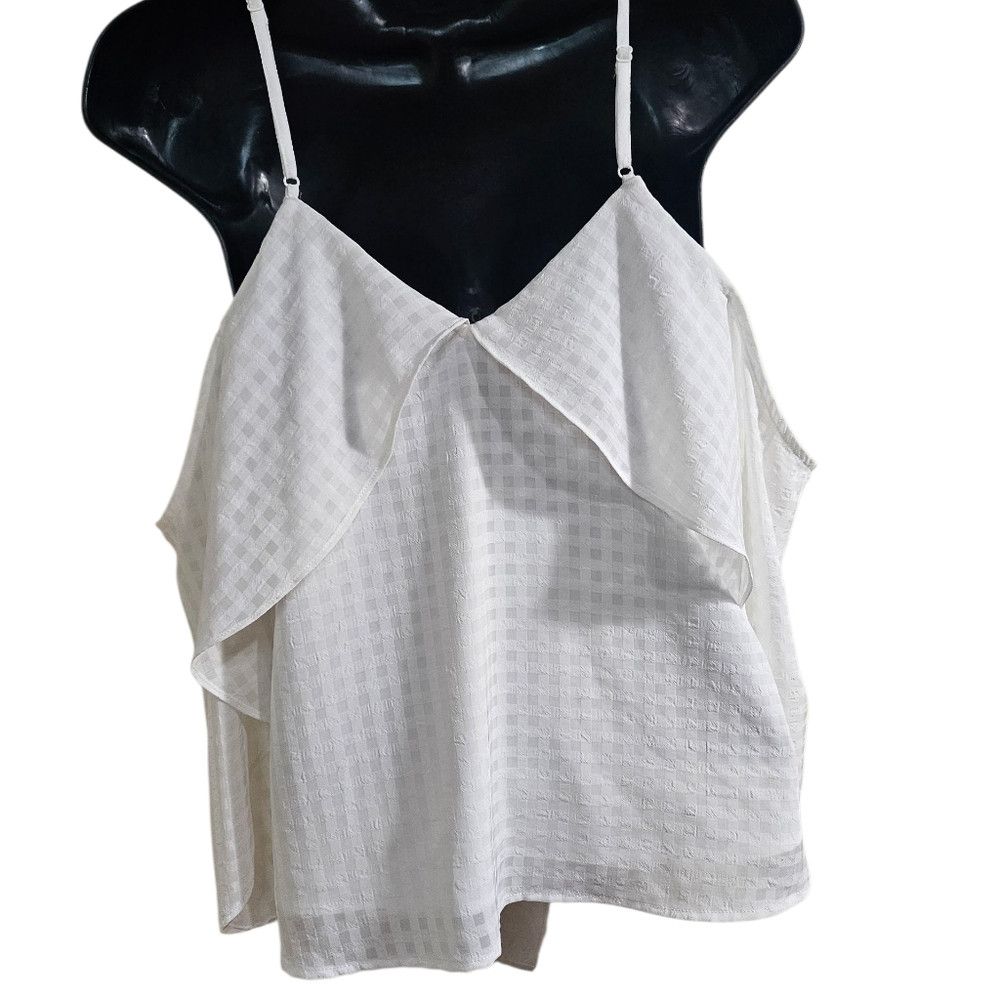 REVOLVE The Fifth Label White Open Shoulder Spaghetti Strap Blouse Size S / US 4 / IT 40 - 3 Thumbnail