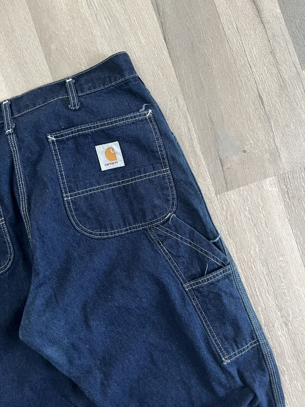 Carhartt Vintage 80s Carhartt Contrast Stitch Carpenter Pants Size US 38 / EU 54 - 5 Thumbnail