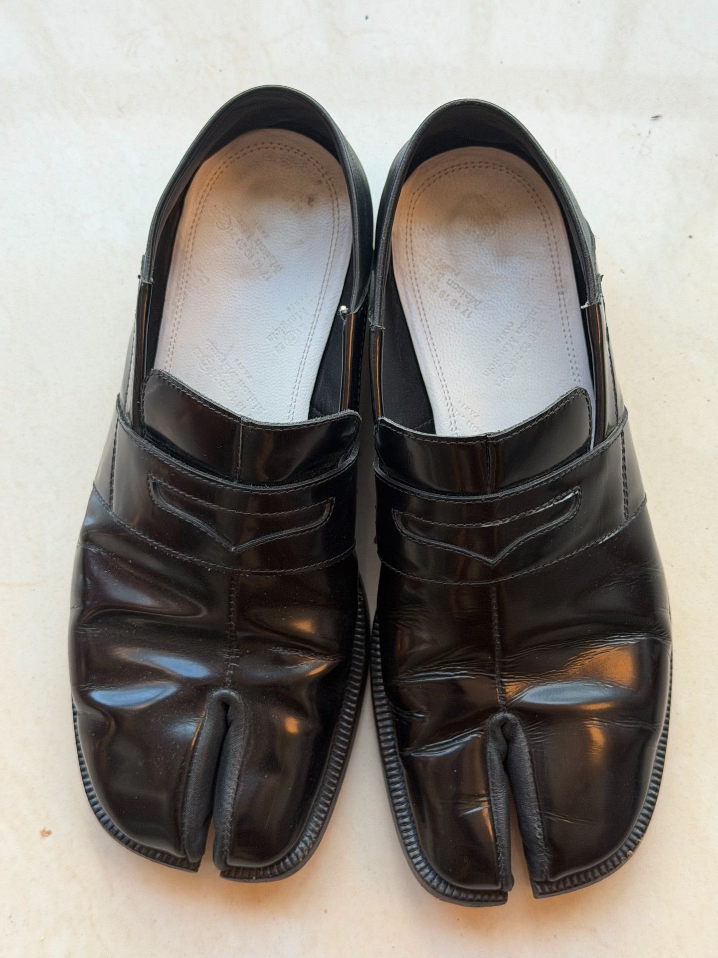 Maison Margiela Maison Margiela Tabi Leather Loafers Size US 6 / IT 36 - 1 Thumbnail