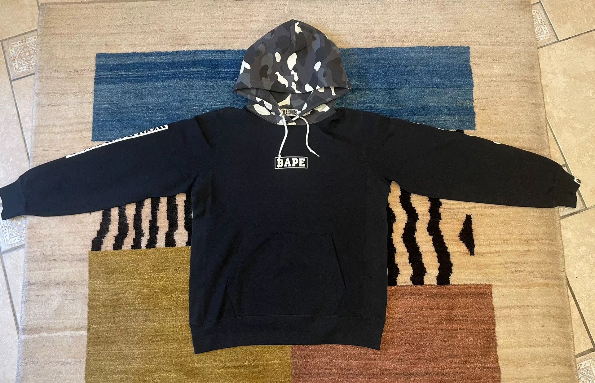 Bape Bape Luminous Camo Hoodie Size US XL / EU 56 / 4 - 1 Thumbnail