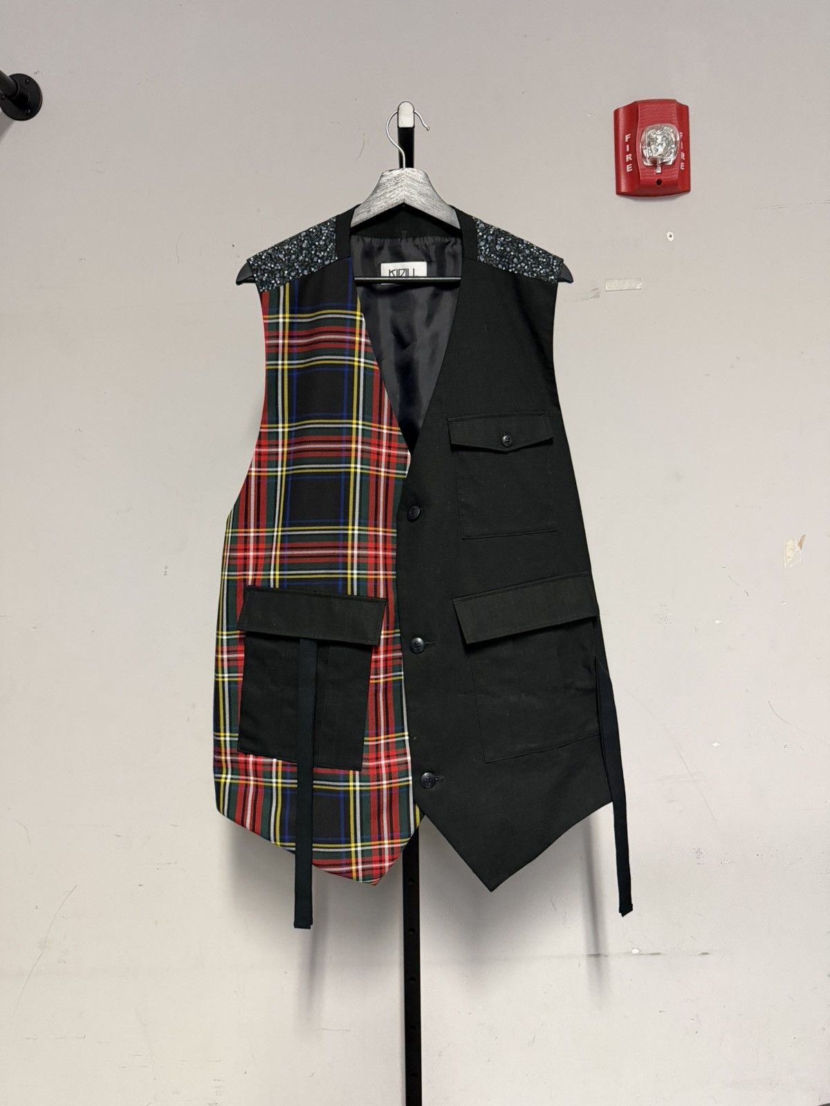 KIDILL Plaid Vest Size US M / EU 48-50 / 2 - 1 Thumbnail