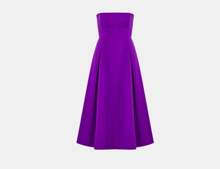 Dior o1w1db10824 Mid-Length Bustier Dress in Purple | Grailed