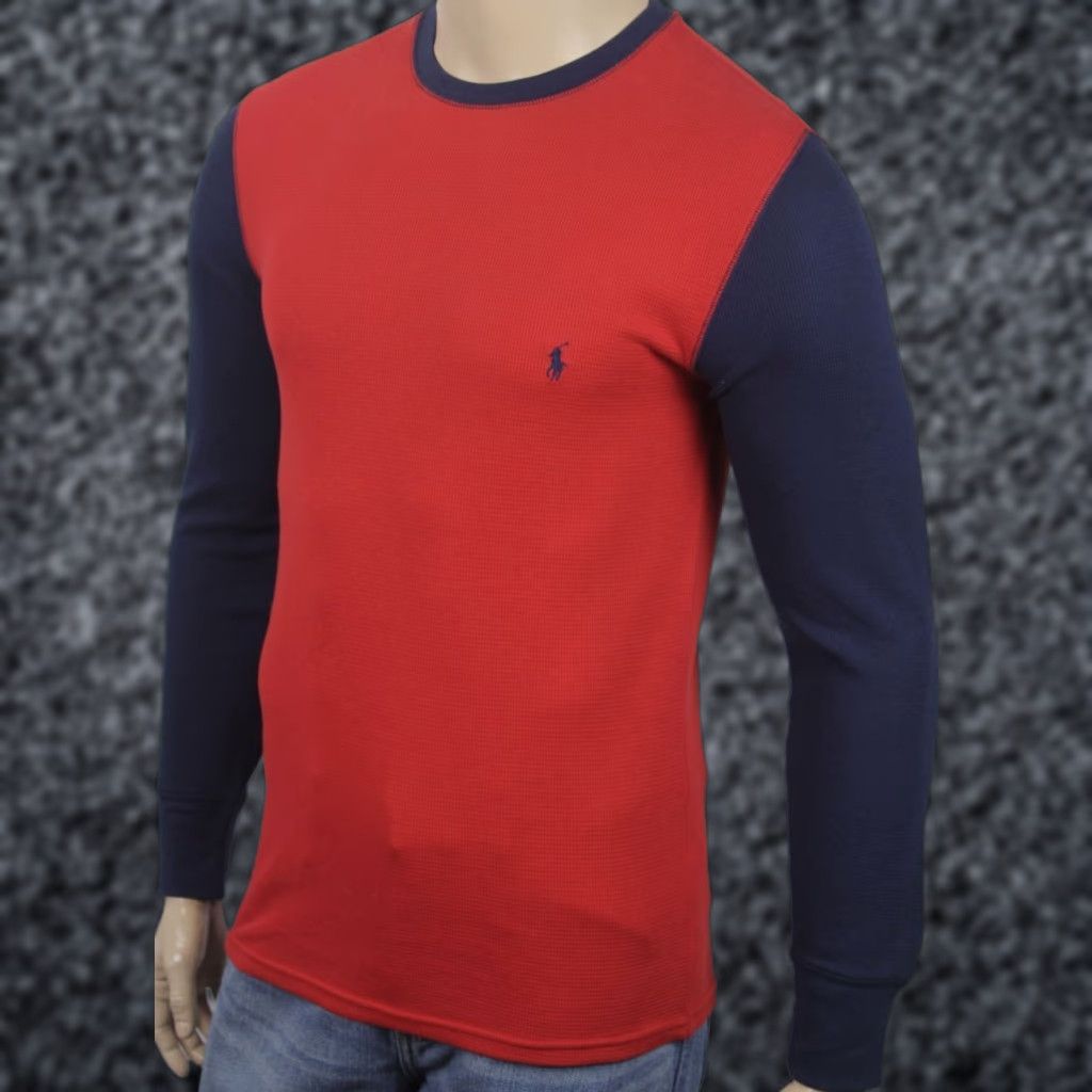Polo Ralph Lauren Polo Ralph Lauren Red Crewneck Waffle Thermal Sleep Shirt Navy Blue Pony NWT M Mens XS? Size US M / EU 48-50 / 2 - 1 Preview
