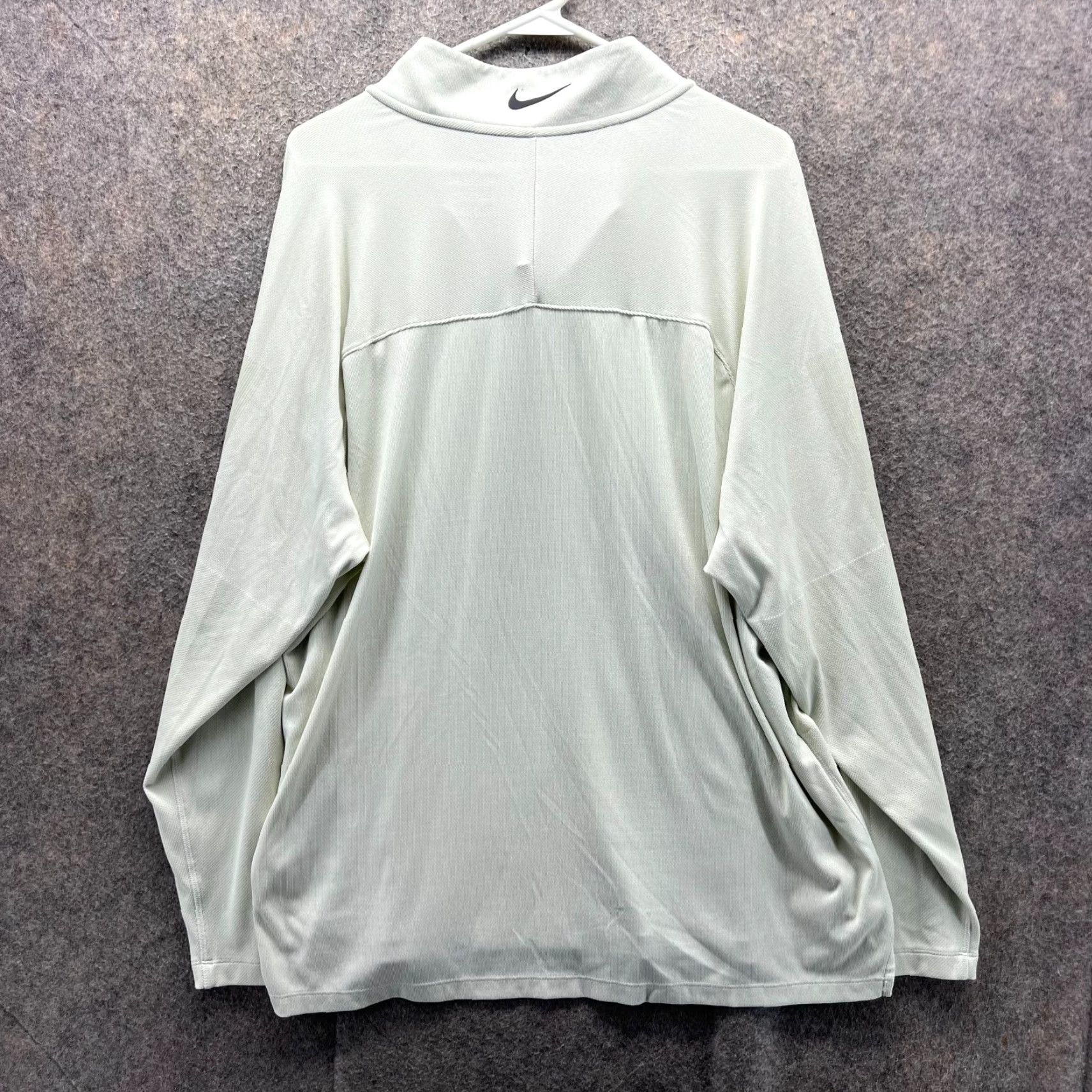 Nike Nike Pullover Sweatshirt 1/4 Zip Mens XL Gray Dri-Fit Logo Football Nike Sportswear Size US XL / EU 56 / 4 - 2 Thumbnail