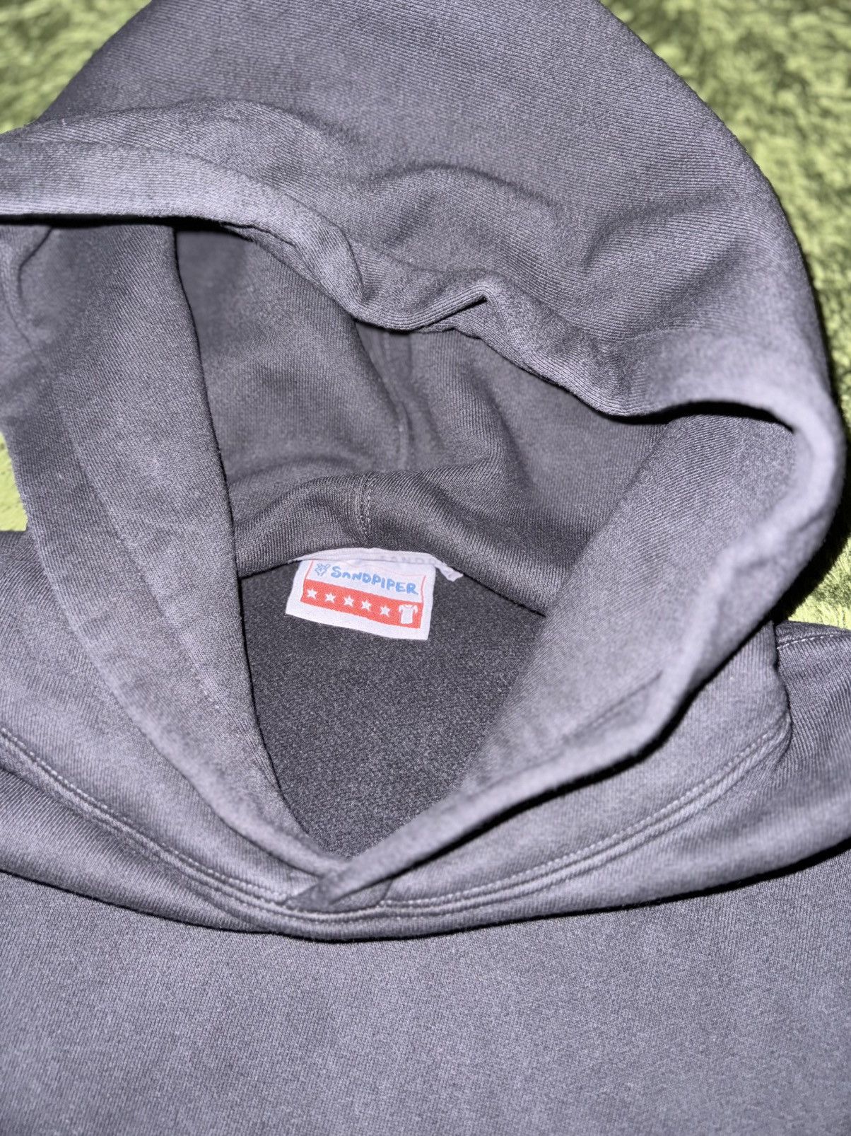 Japanese Brand [2] Sandpiper Cigarette Graphic Print Washed Hoodie Black Size US XL / EU 56 / 4 - 5 Thumbnail
