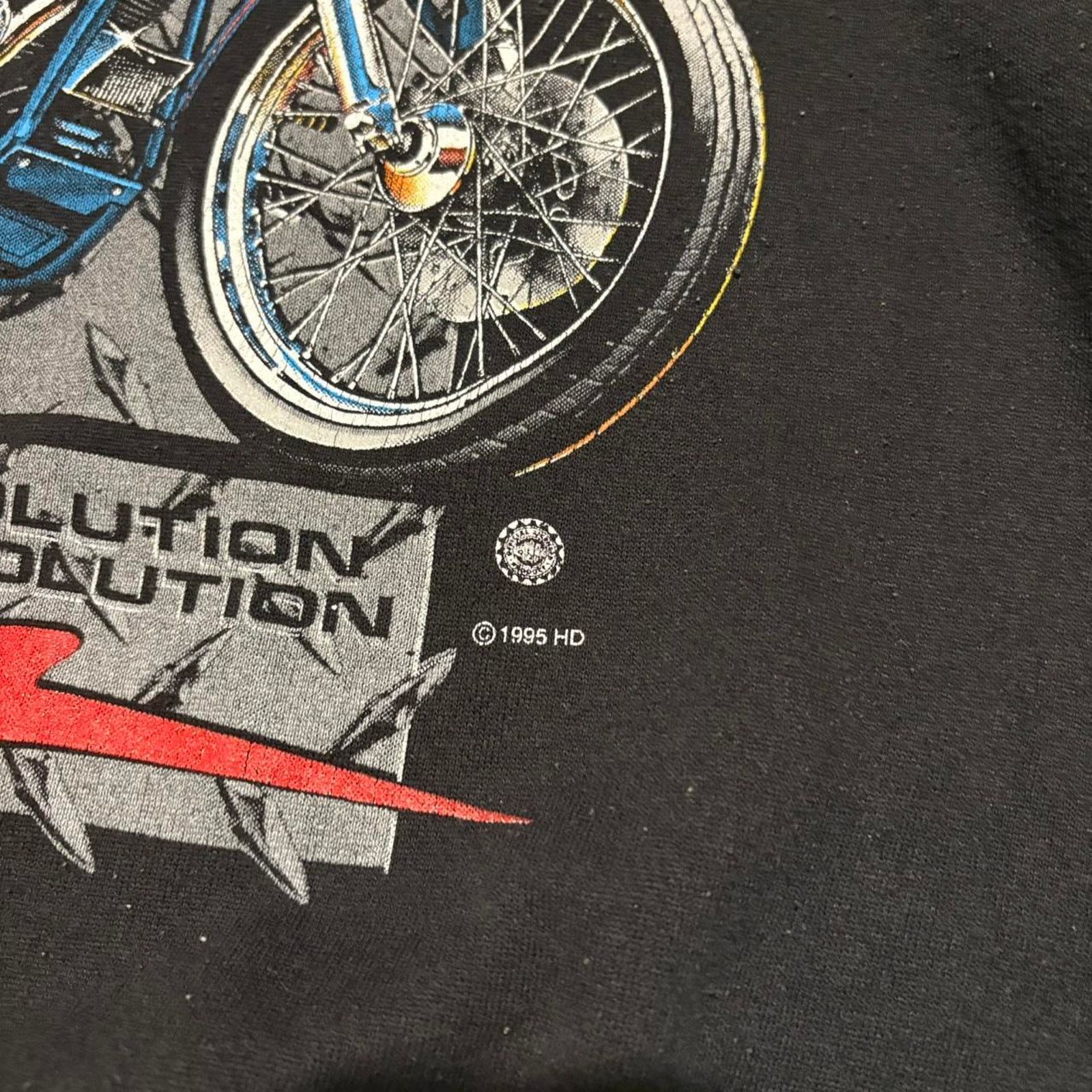 Harley Davidson Vintage 1990s harley davidson biker Size US XL / EU 56 / 4 - 3 Thumbnail
