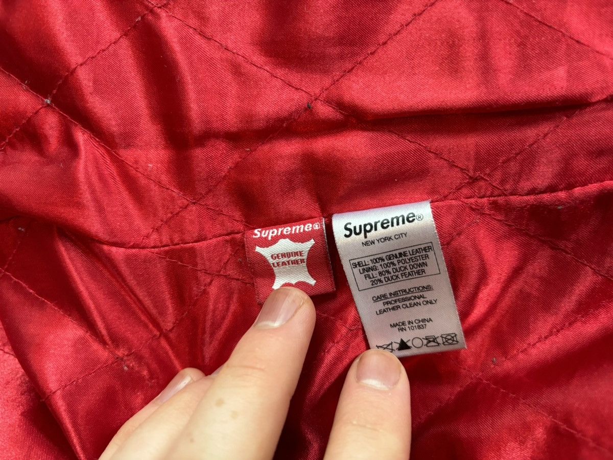 Playboy × Supreme Playboy Red Leather Fur Hood Parka Size US M / EU 48-50 / 2 - 6 Thumbnail