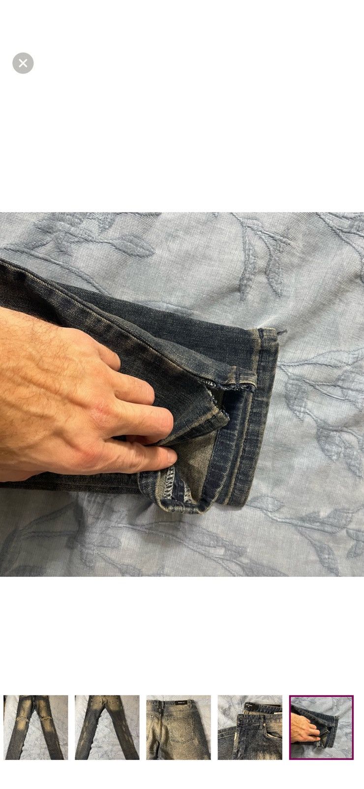 Represent Clo. Mens Represent Clothing skinny jeans Size US 36 / EU 52 - 5 Thumbnail