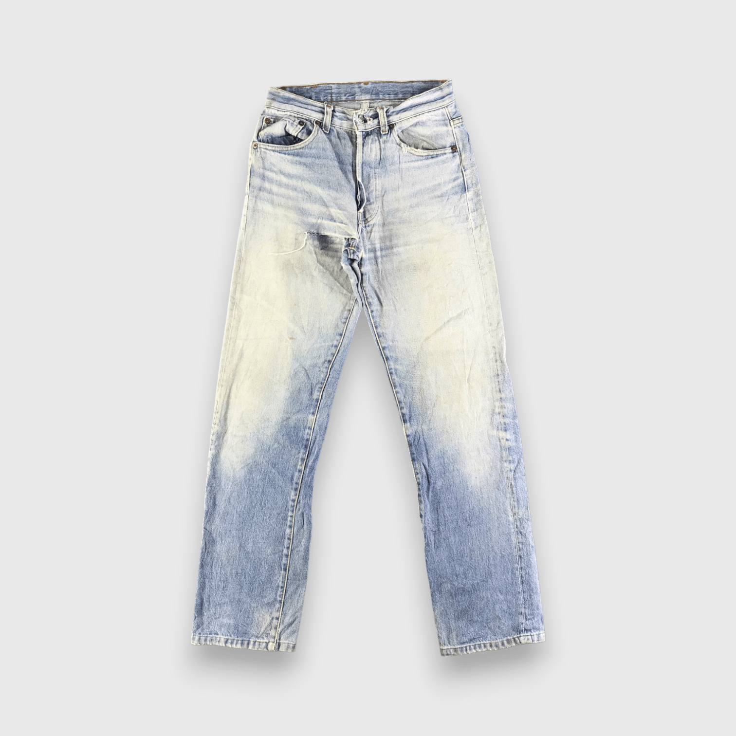 Levi's 90s Vintage Light Wash Levis 501 Jeans-J4537 Size US 26 / EU 42 - 1 Thumbnail