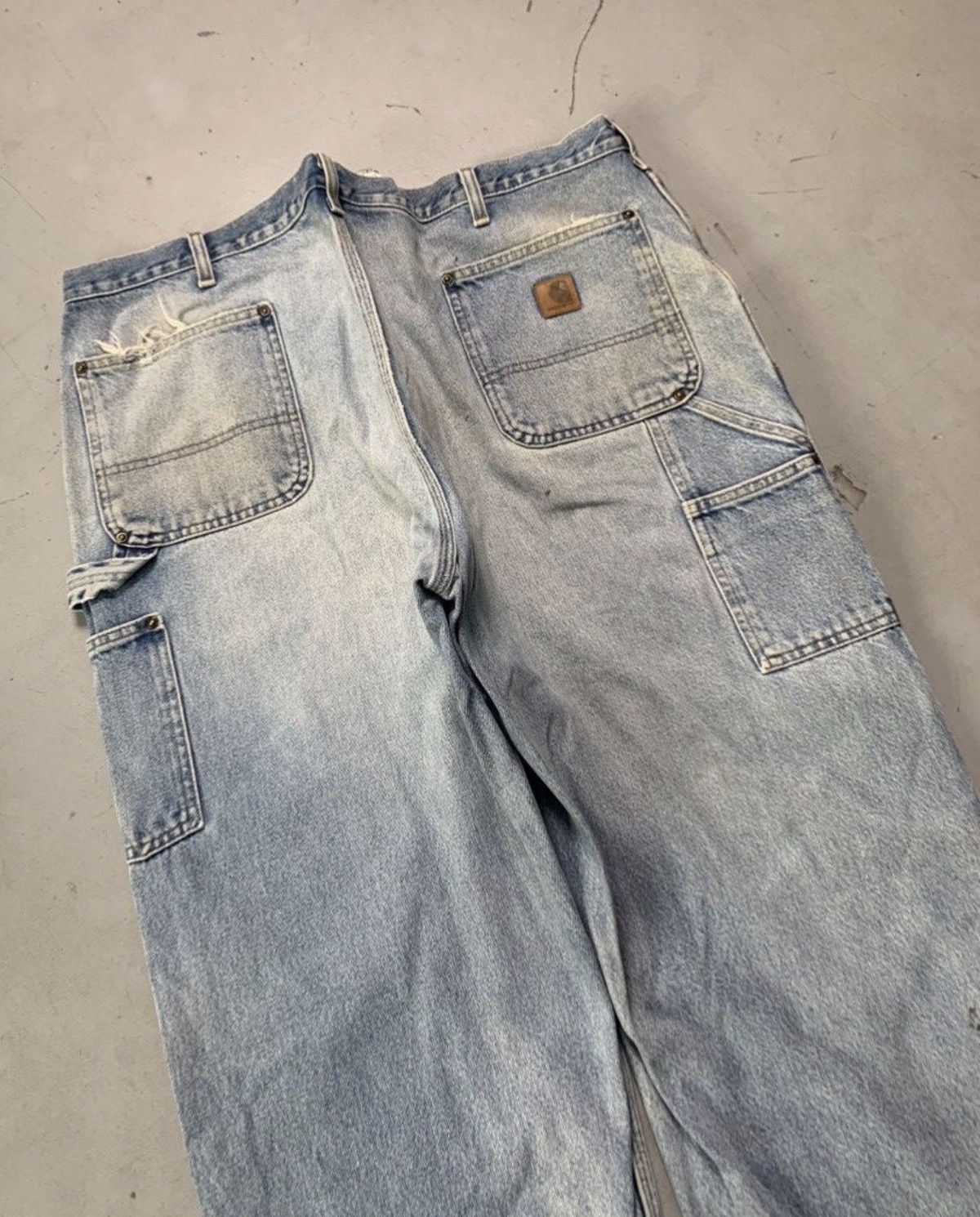 Carhartt Vintage carhartt b136 dst double knee denim Size US 40 / EU 56 - 3 Thumbnail