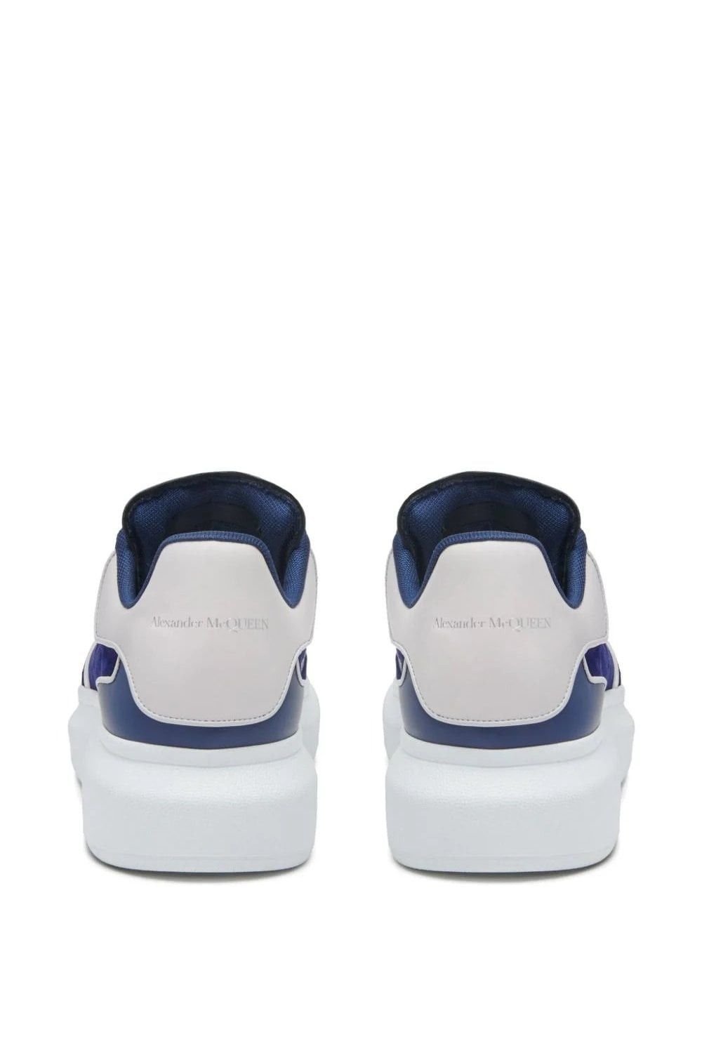 Alexander McQueen o1w1db10725 Oversized Sneaker in Blue Size US 7 / EU 40 - 3 Thumbnail