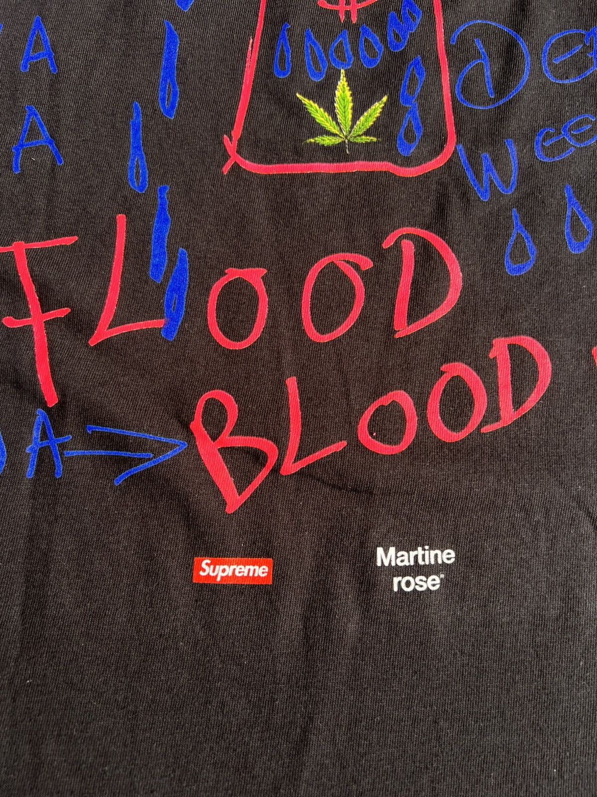 Martine Rose × Supreme L Supreme x Martine Rose Lee Scratch Perry tee Tshirt black Size US L / EU 52-54 / 3 - 15 Thumbnail